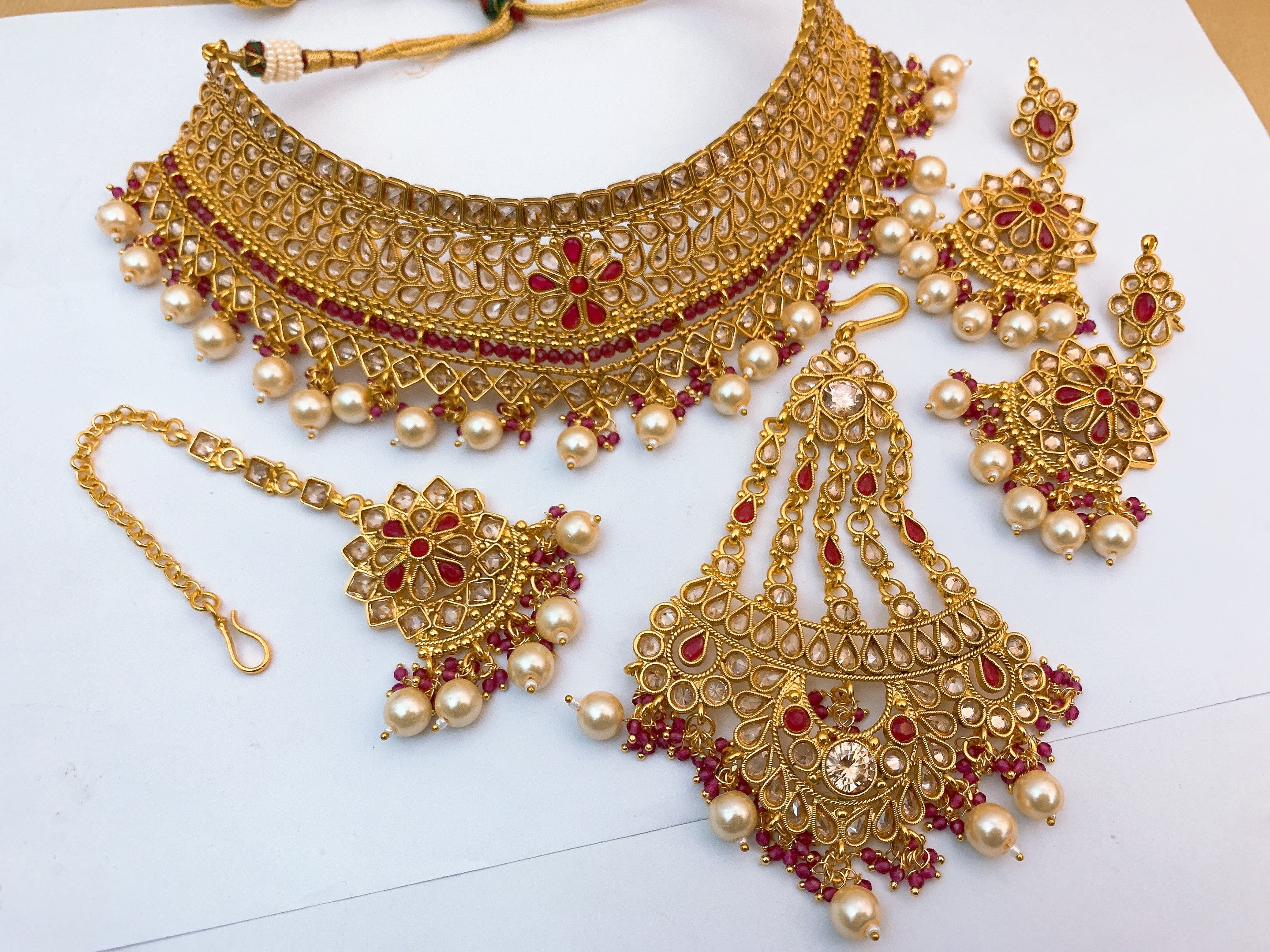Copper Bridal set