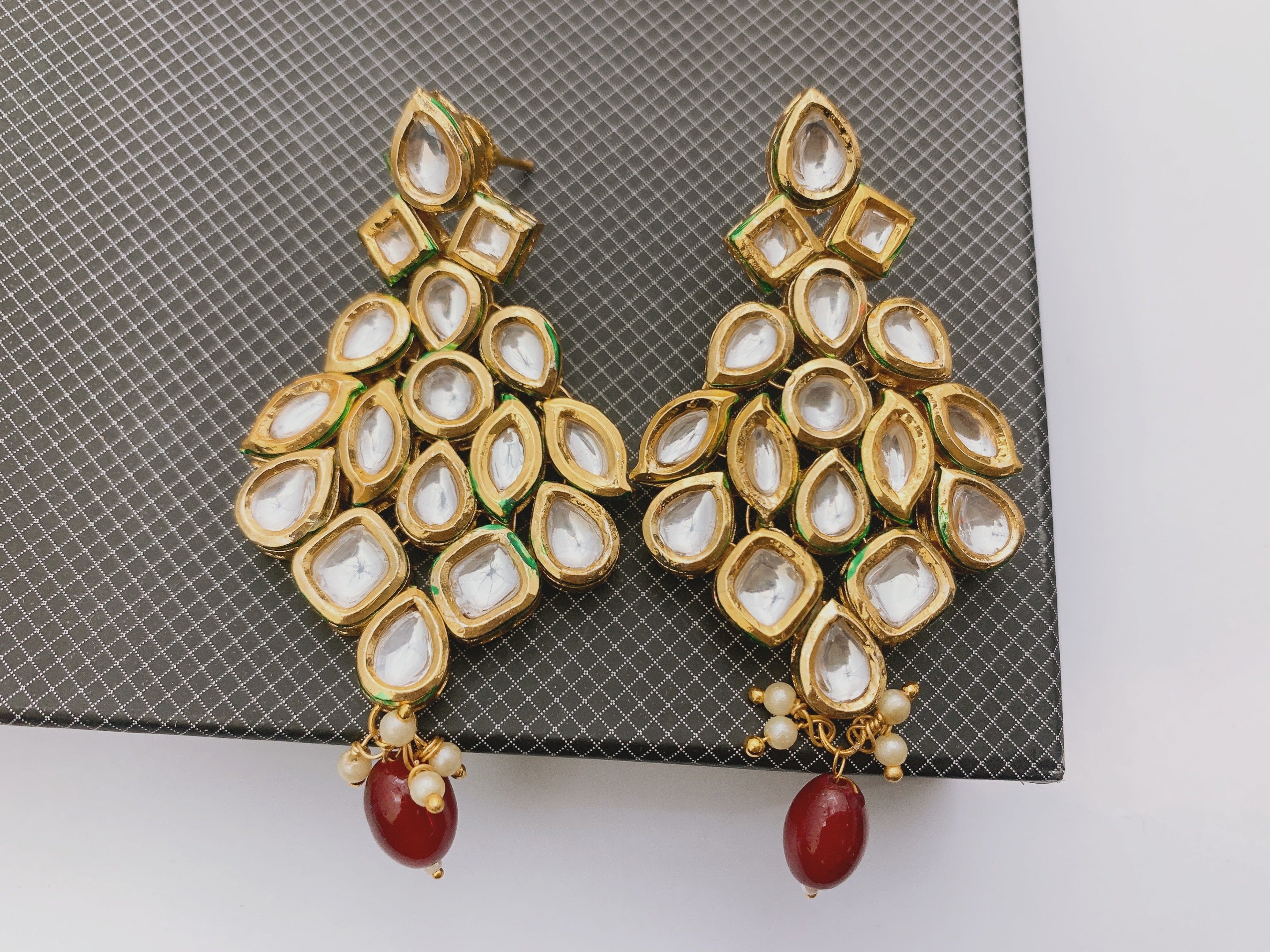 Kundan earrings