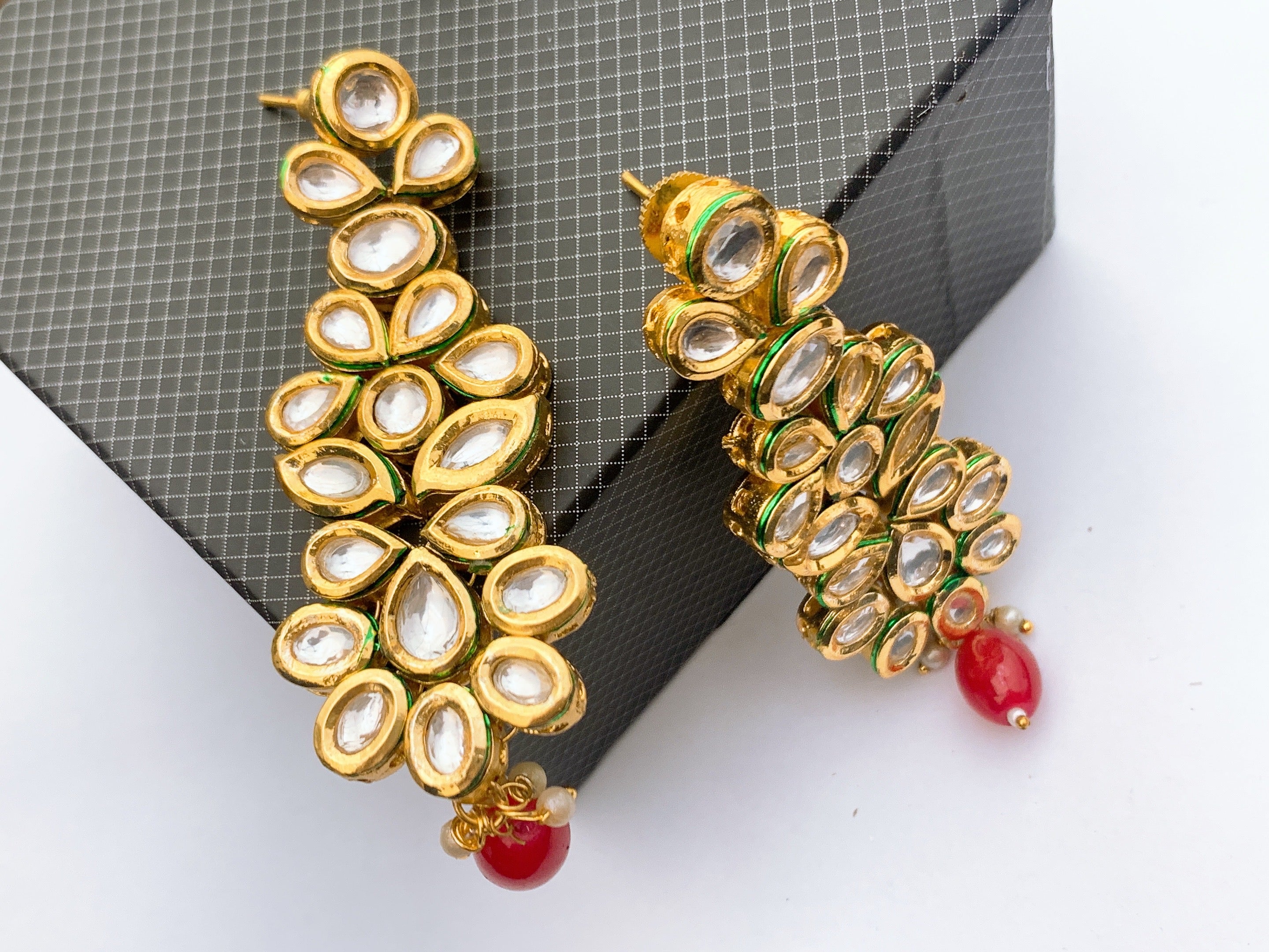 Kundan earrings