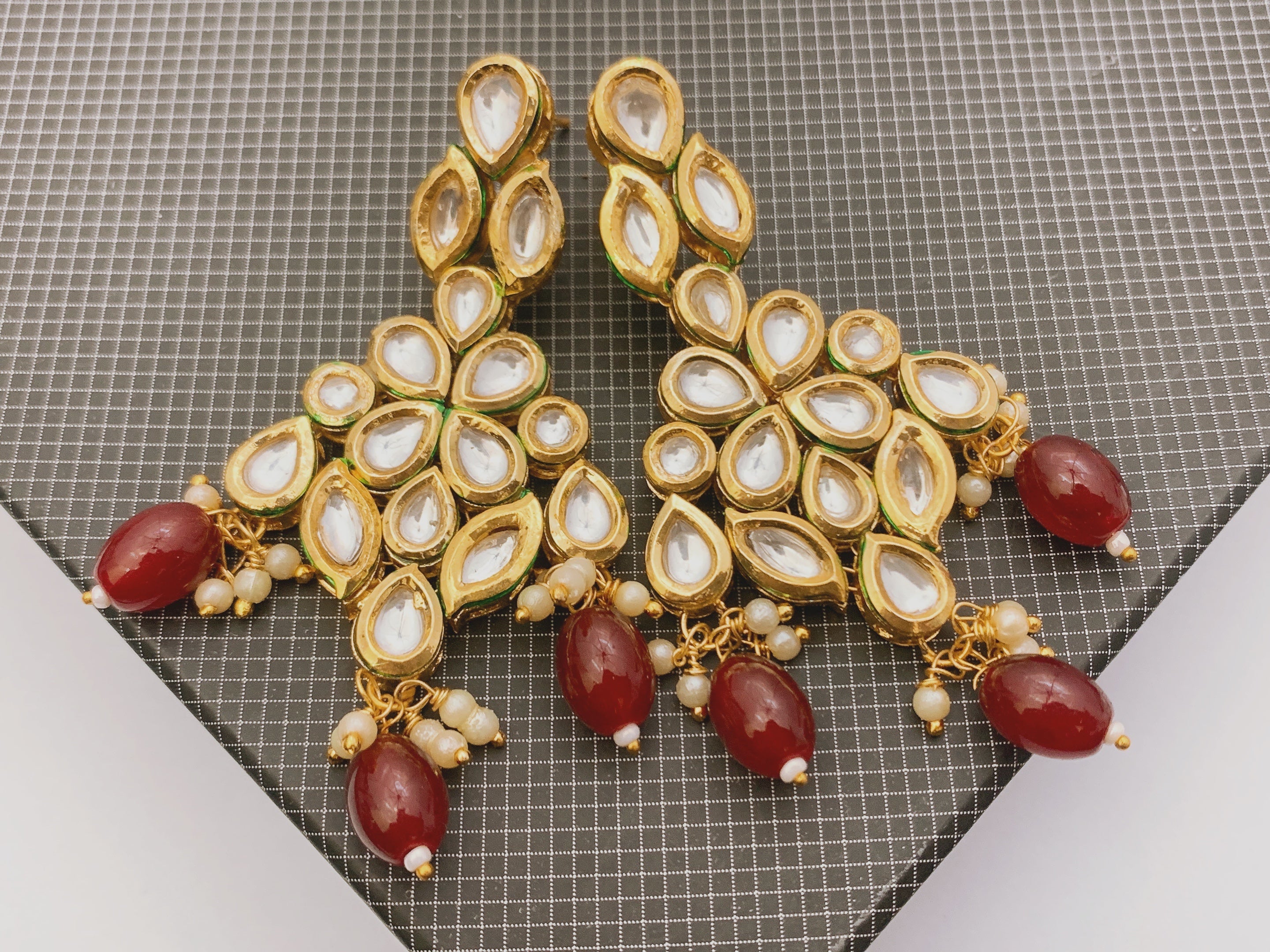 Kundan earrings