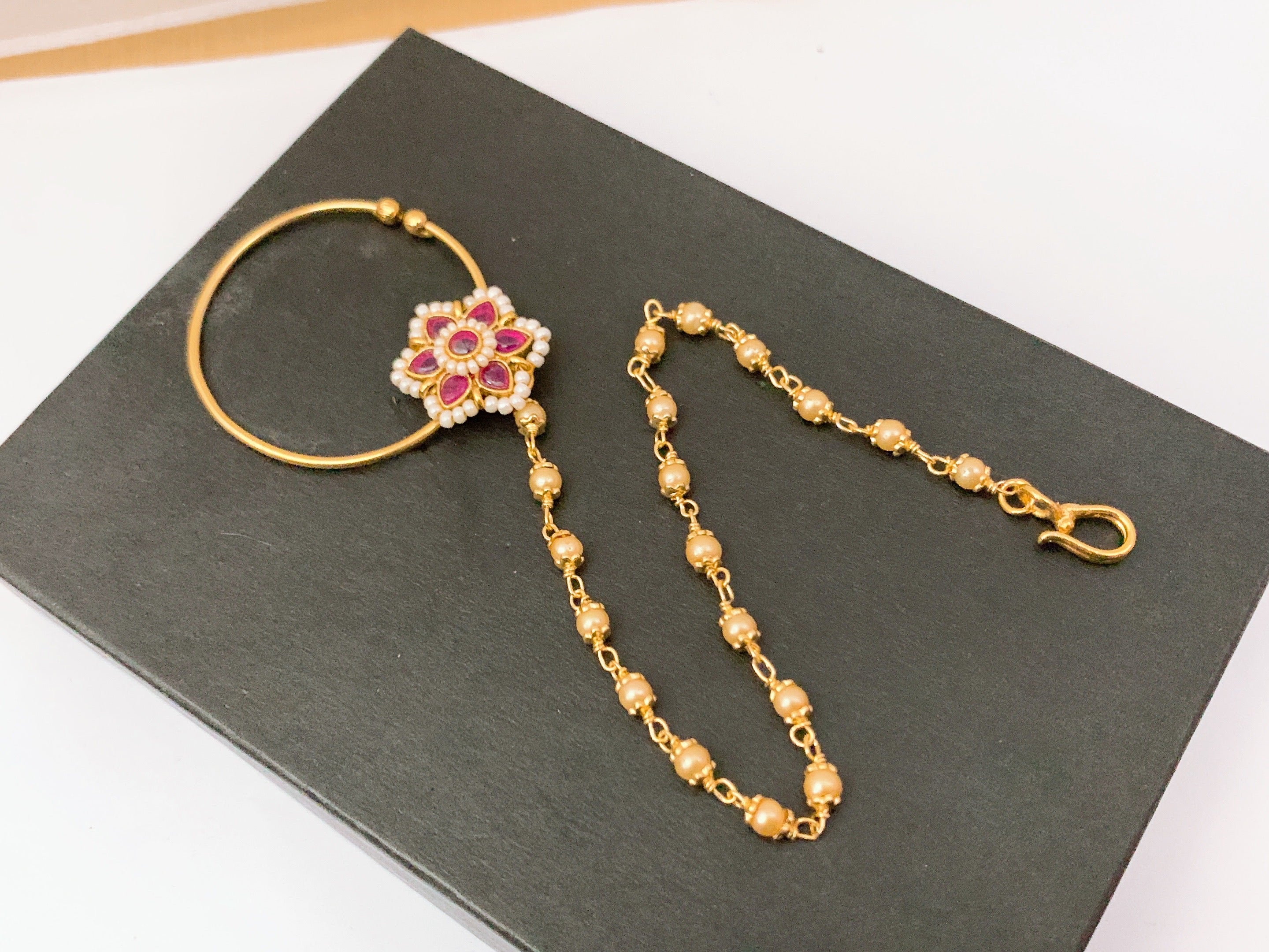 Copper nose ring