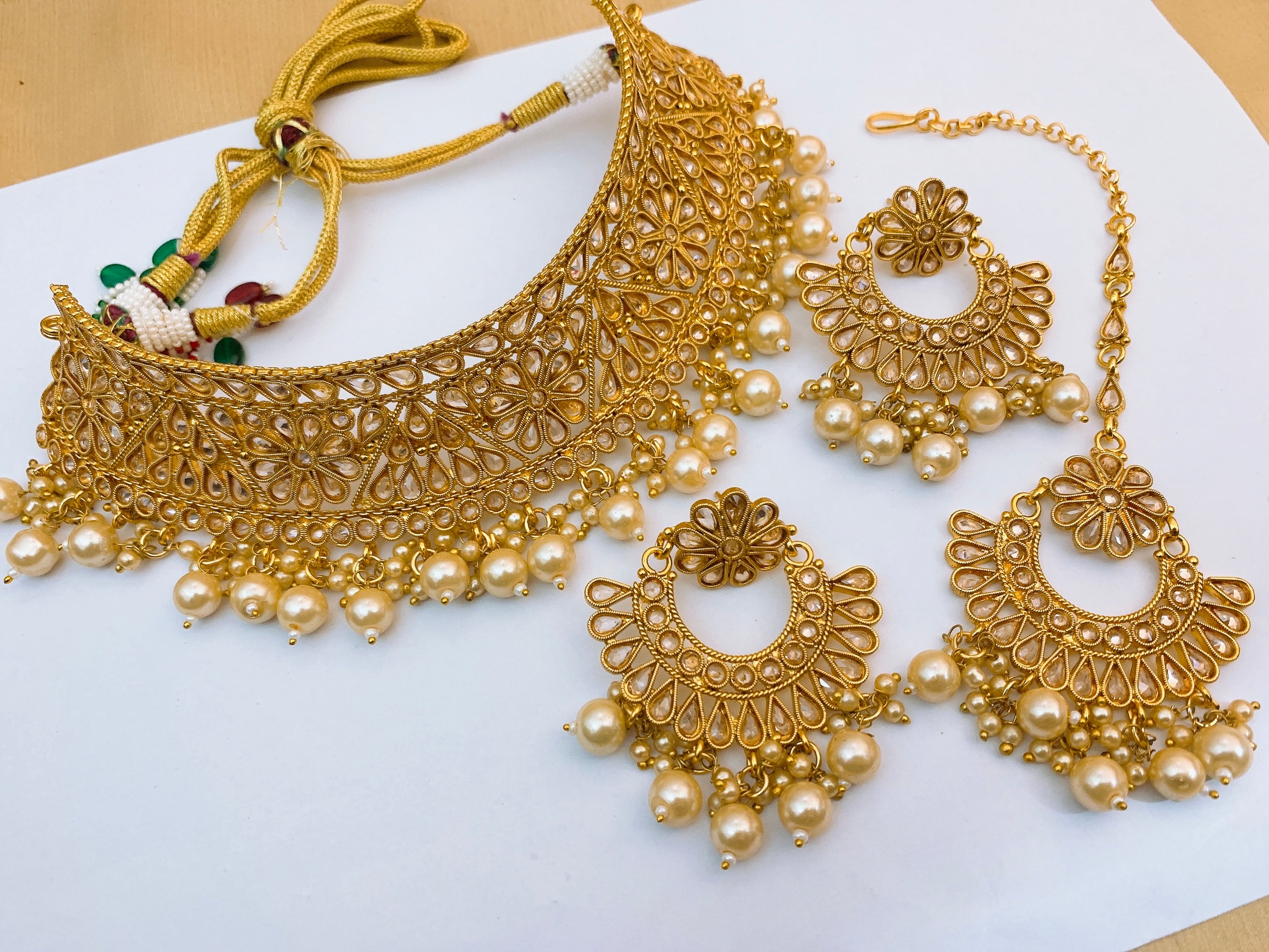 Copper Bridal set
