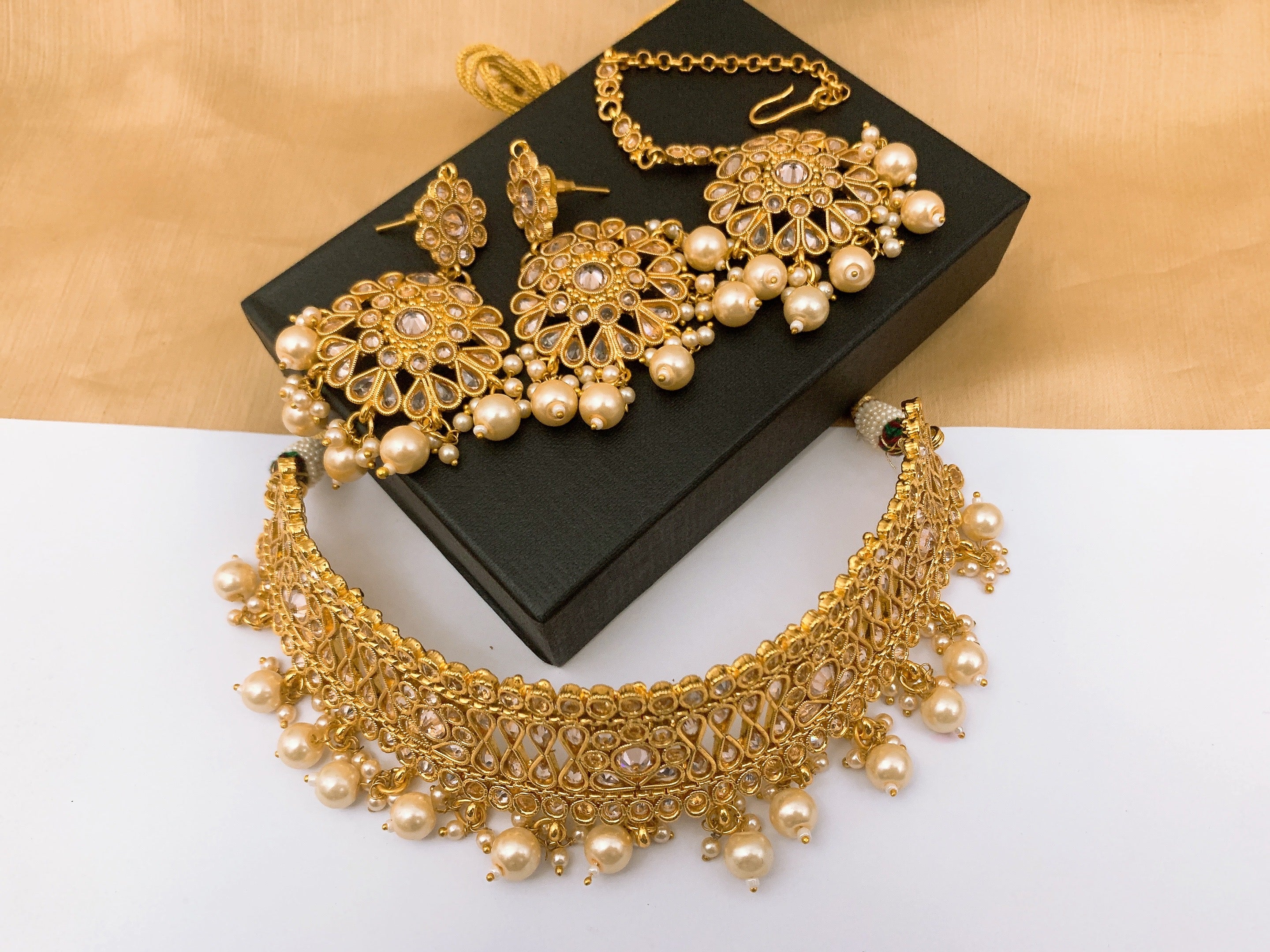 Copper Bridal set