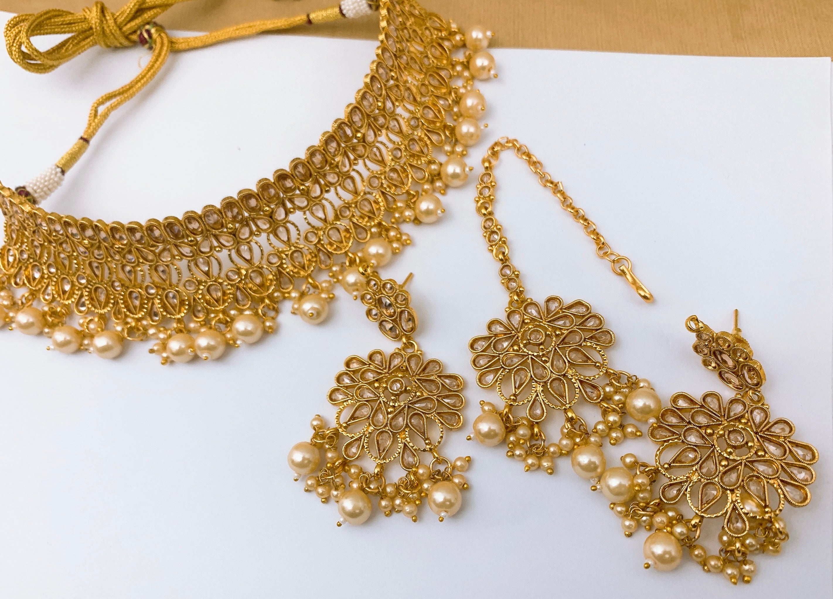 Copper Bridal set