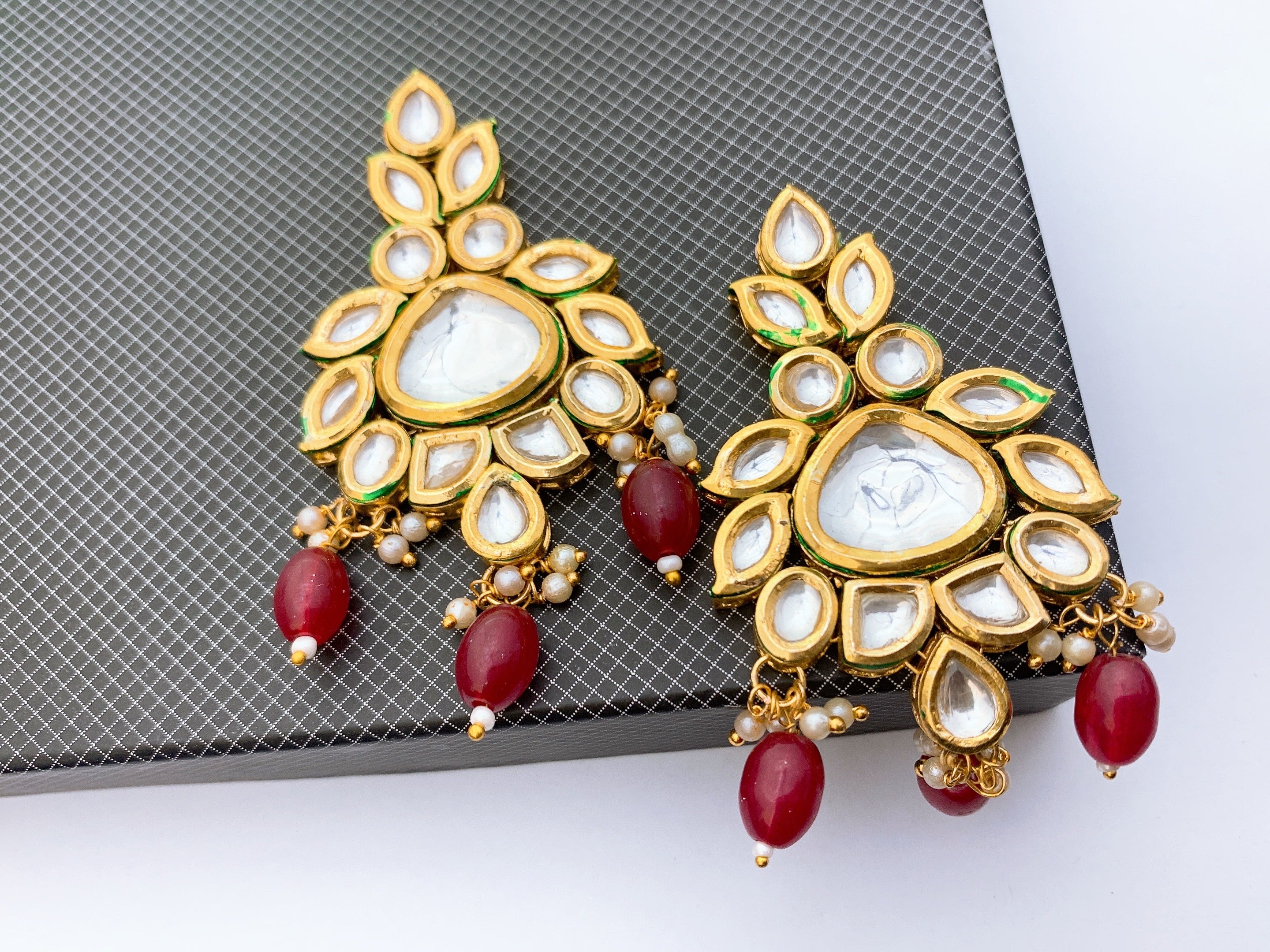 Kundan earrings