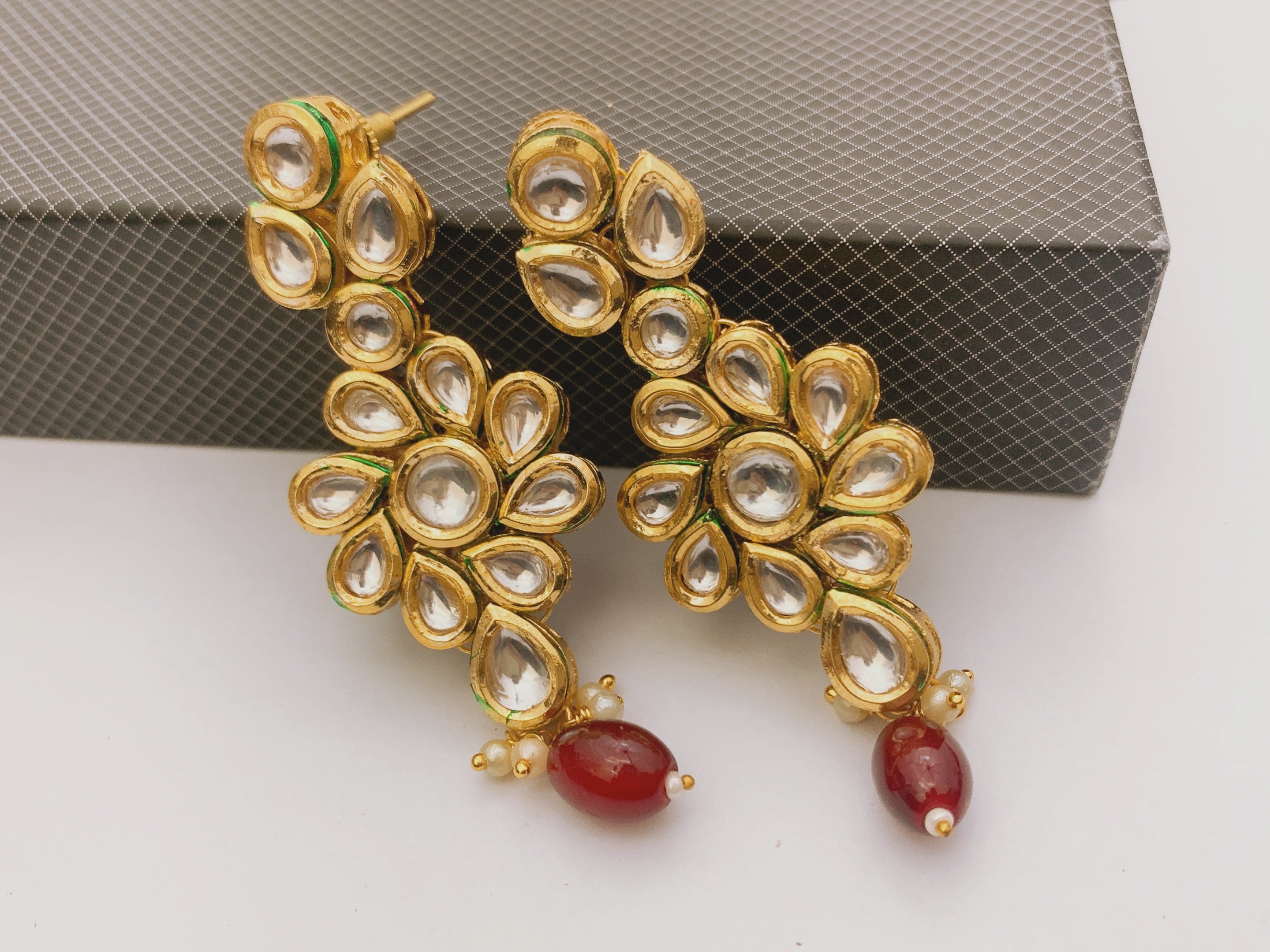 Kundan earrings