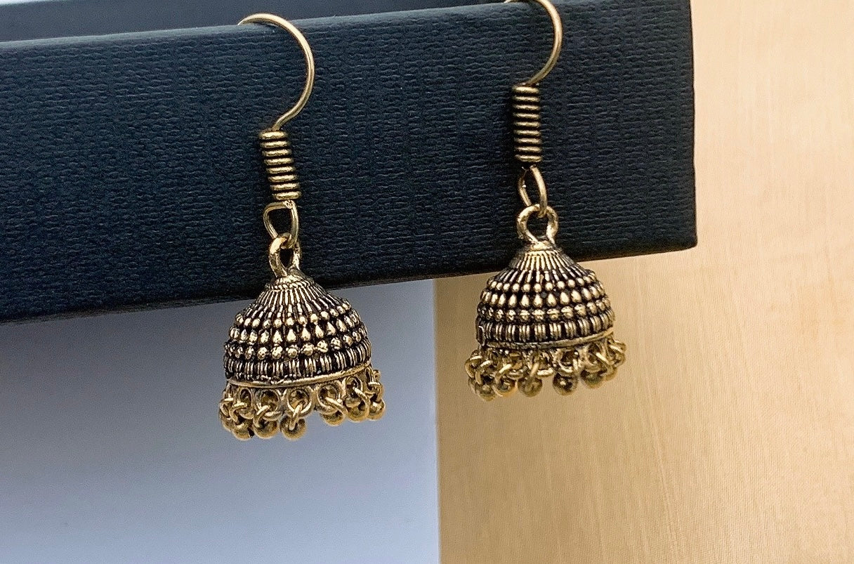 Oxidise jhumki