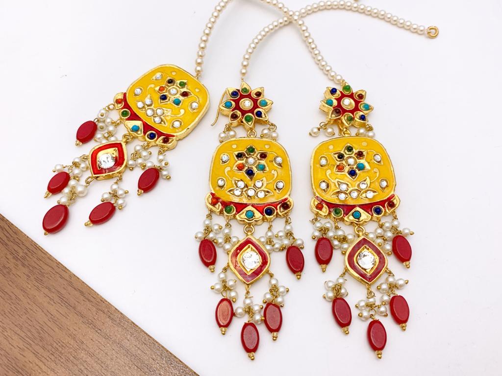 Earrings&Bindiya