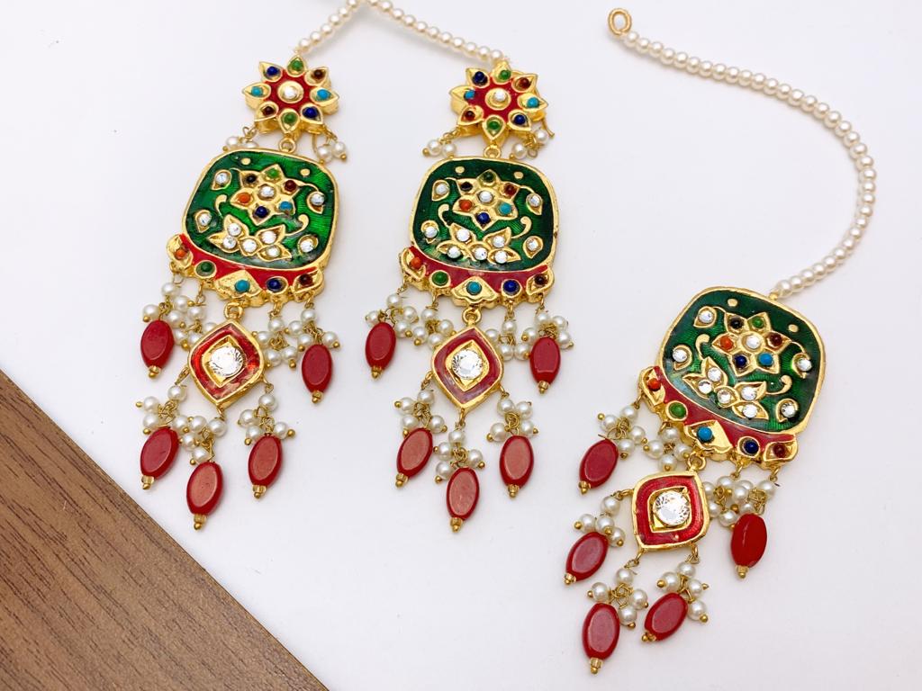 Earrings&Bindiya