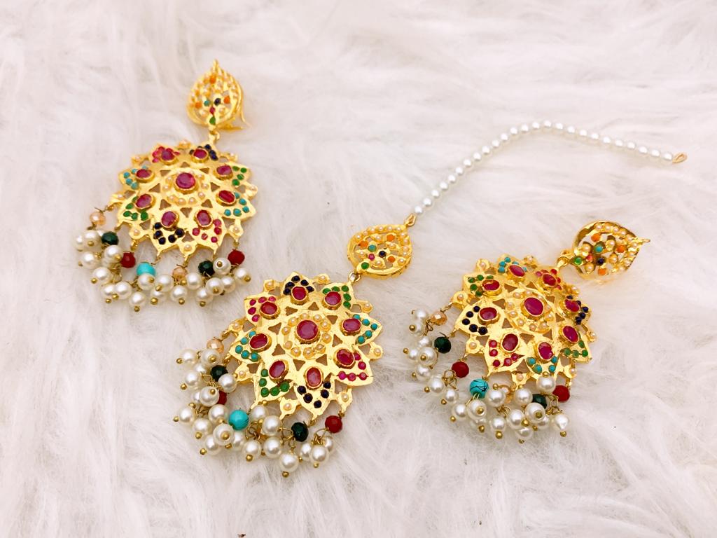 Earrings&Bindiya