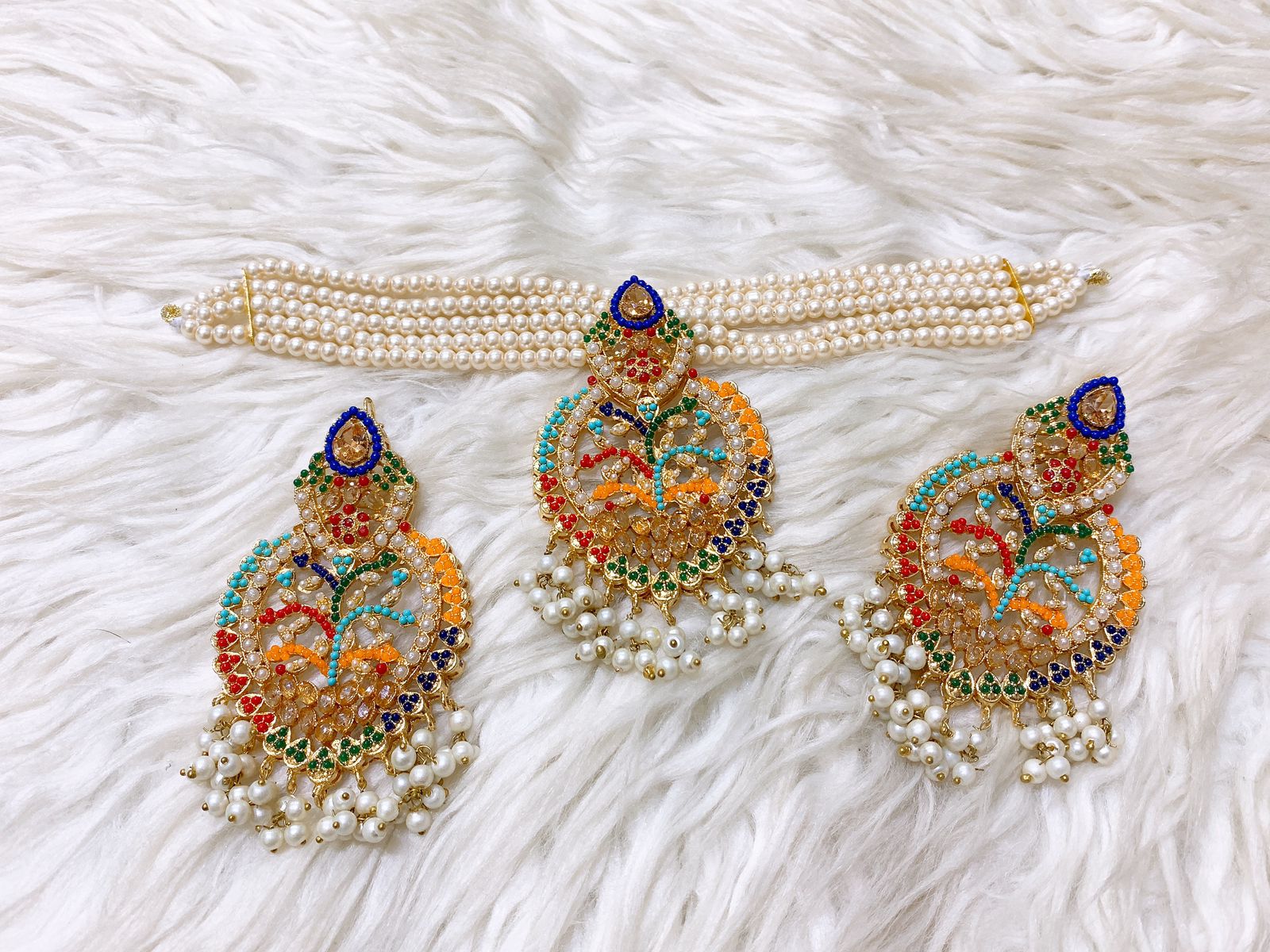 9 Ratan Choker Set