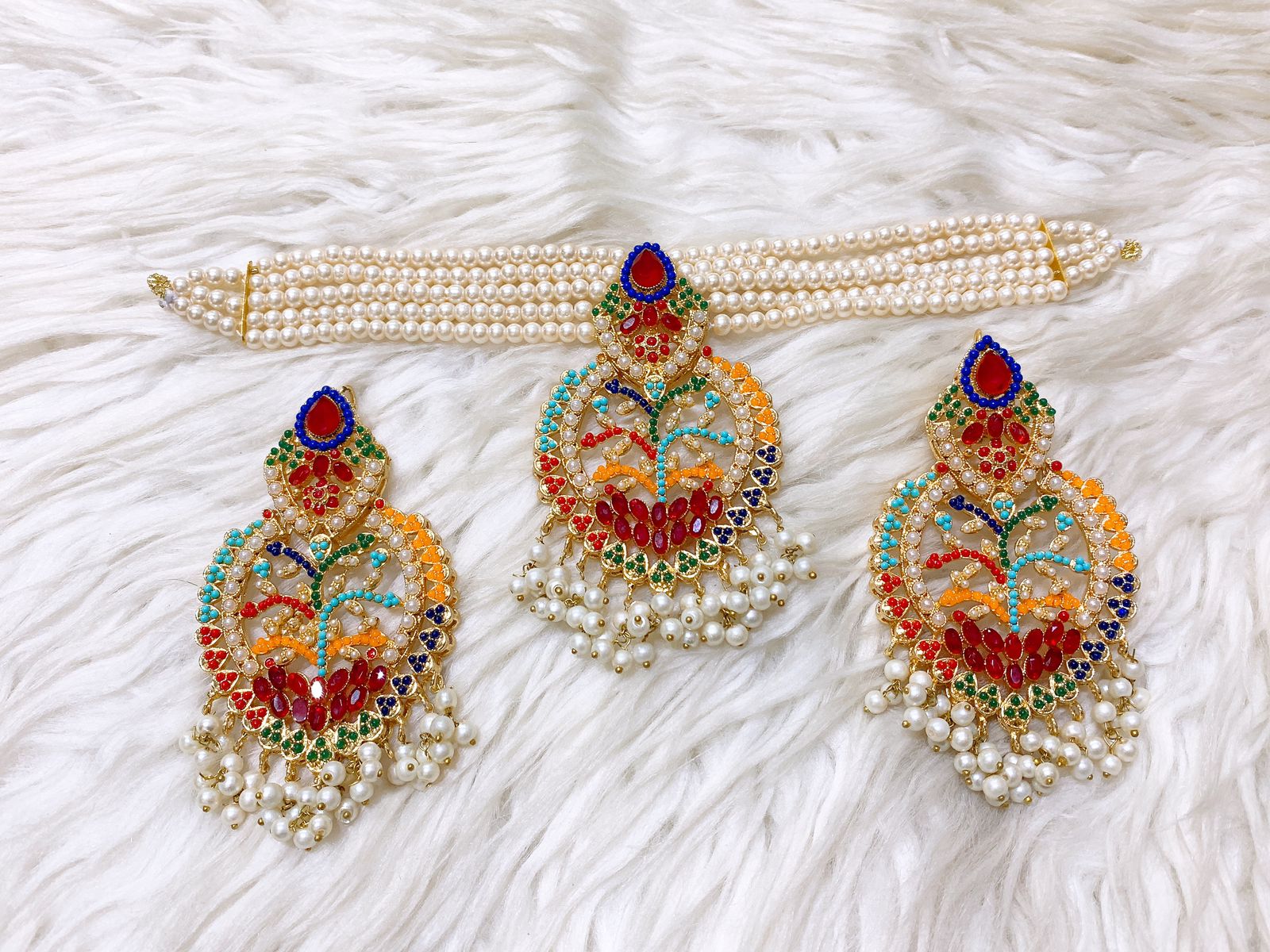 9 Ratan Choker Set
