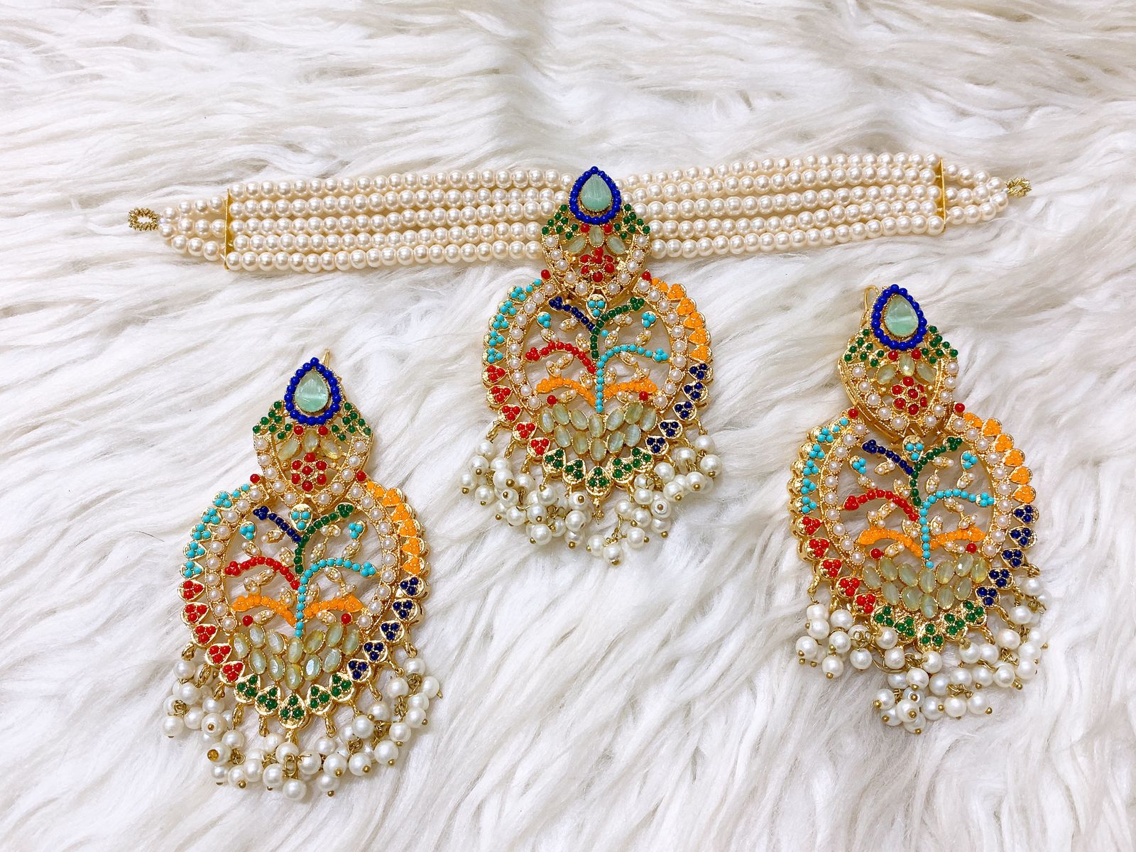 9 Ratan Choker Set