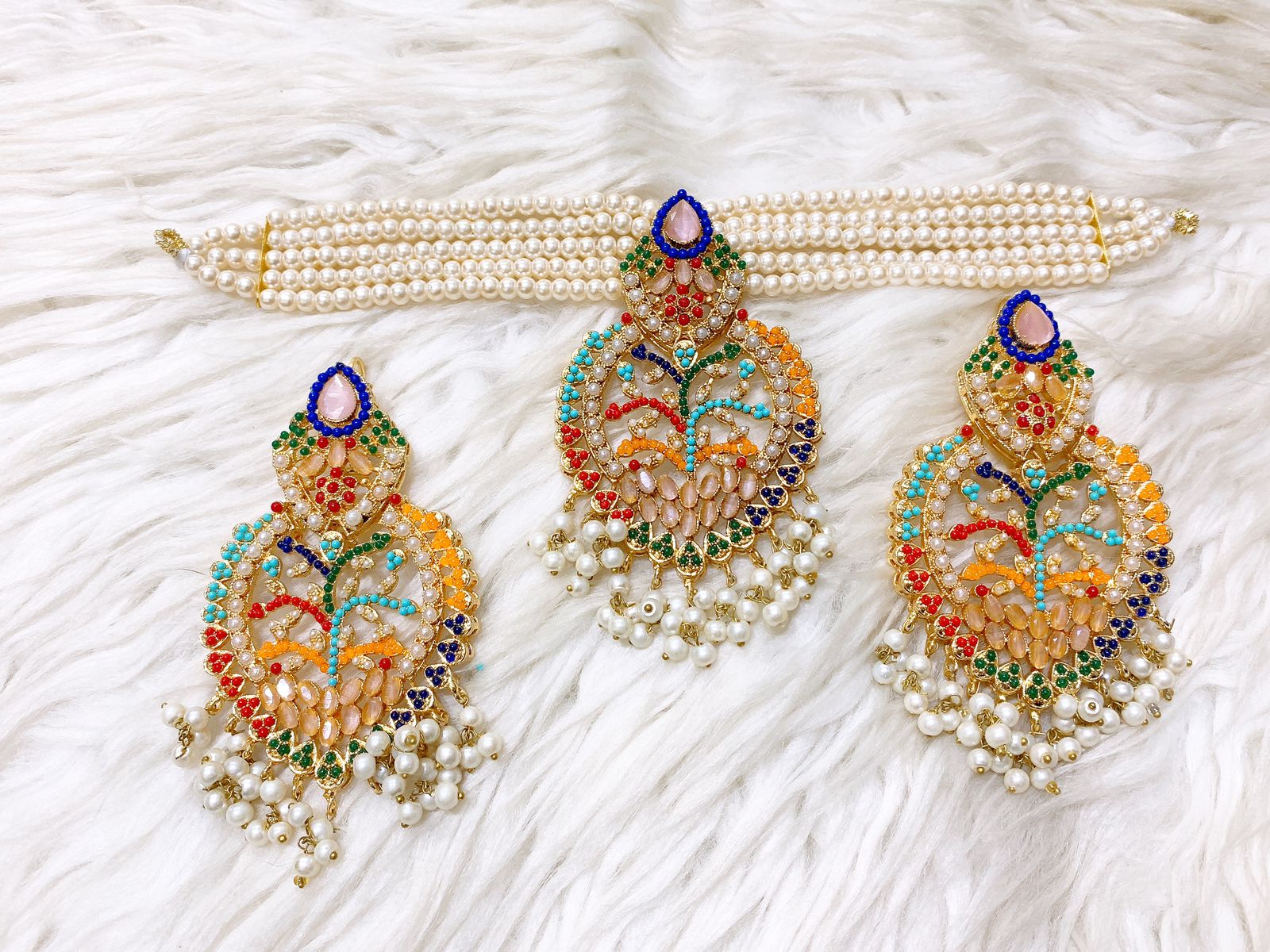 9 Ratan Choker Set