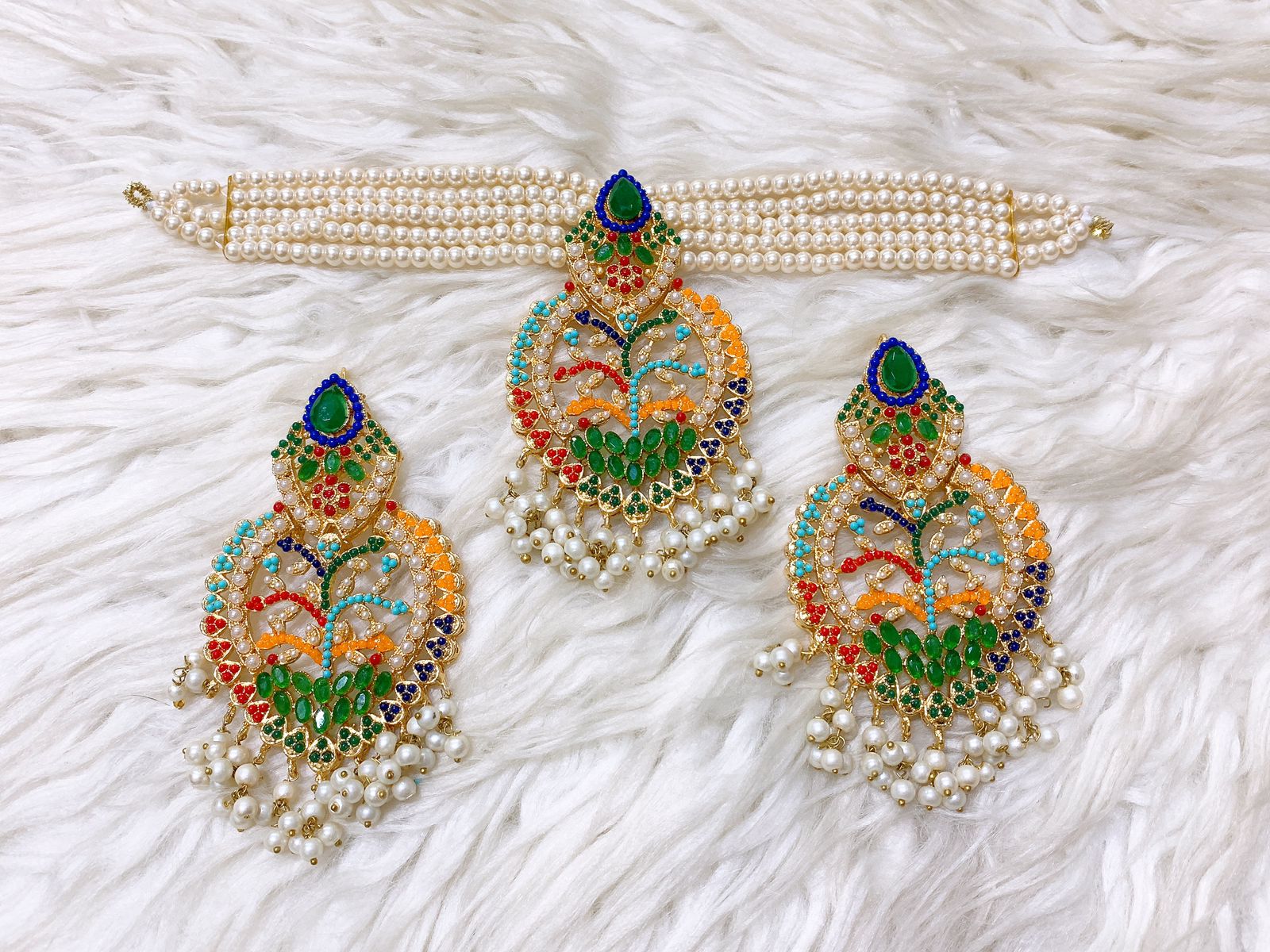 9 Ratan Choker Set