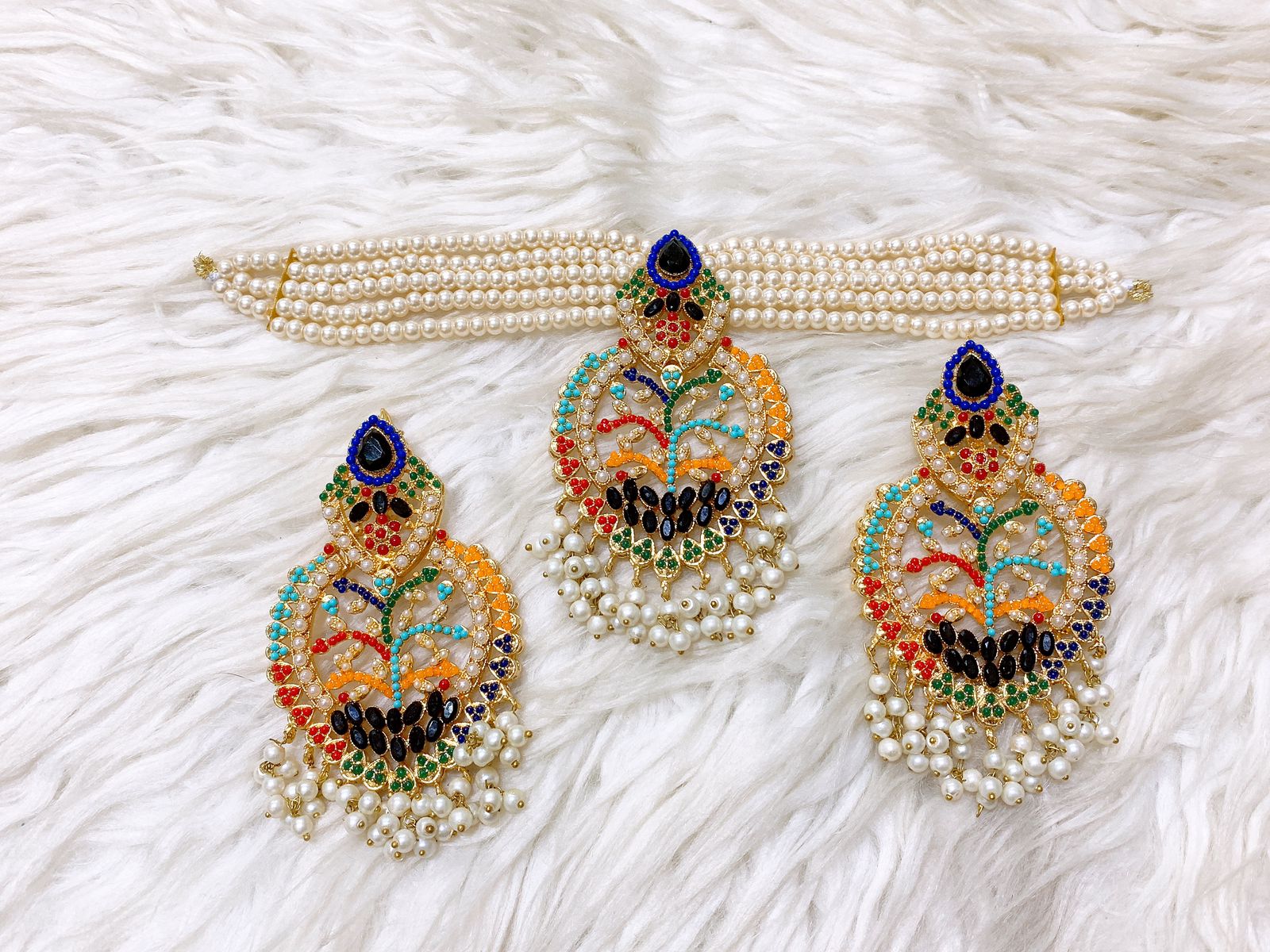 9 Ratan Choker Set