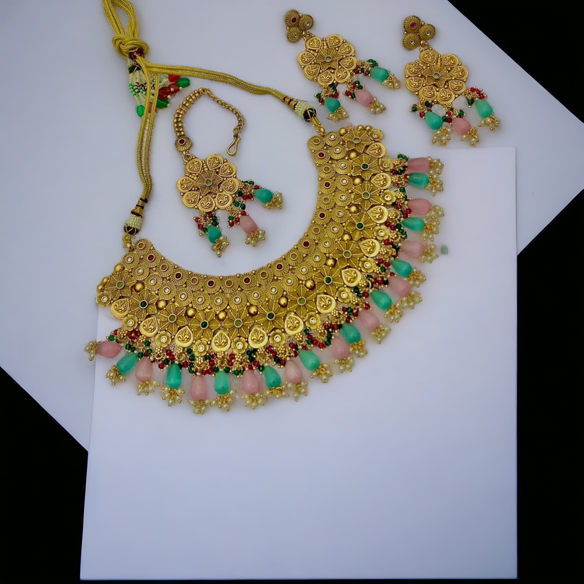 Rajwari necklace set