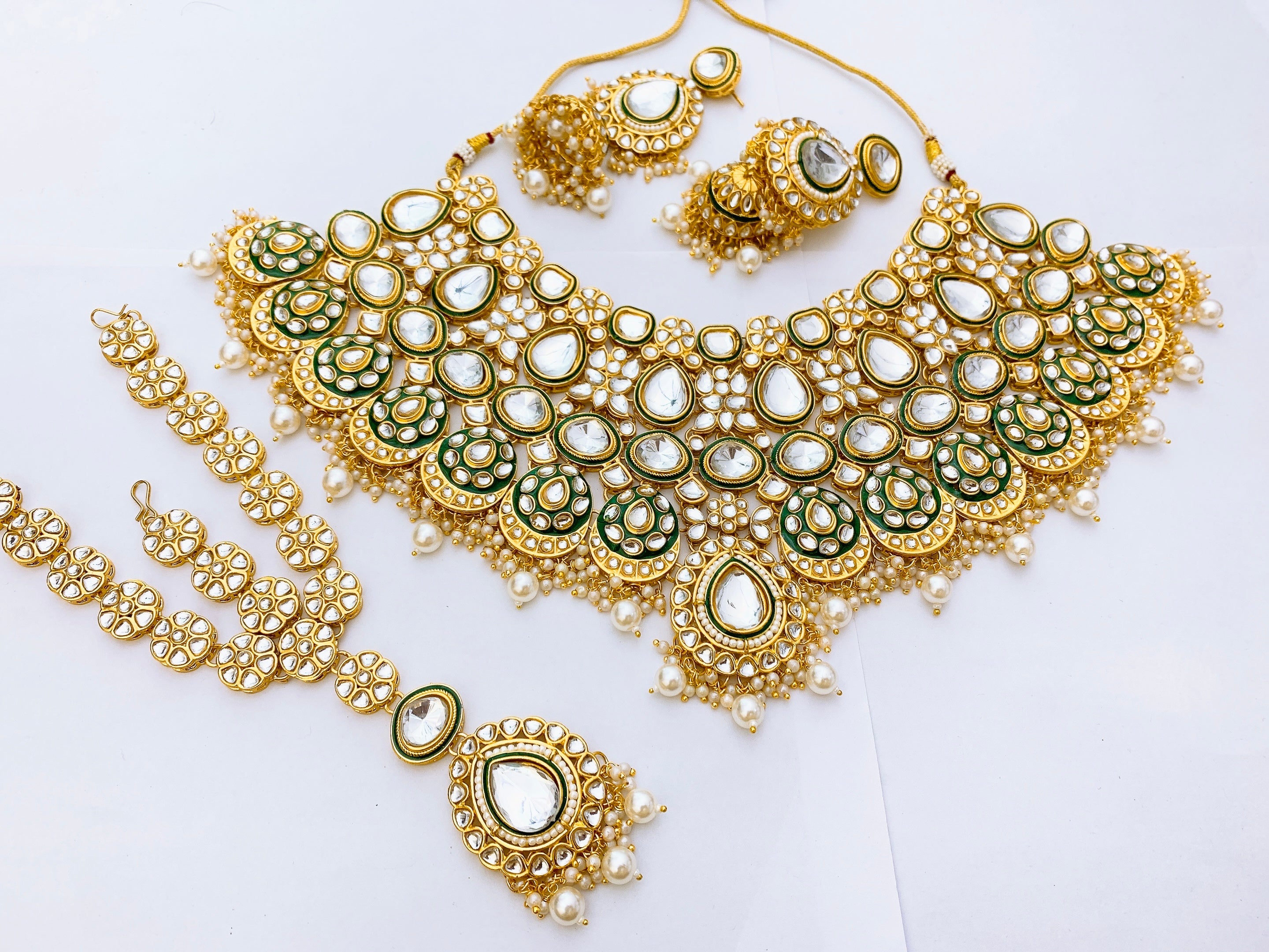 Kundan bridal set