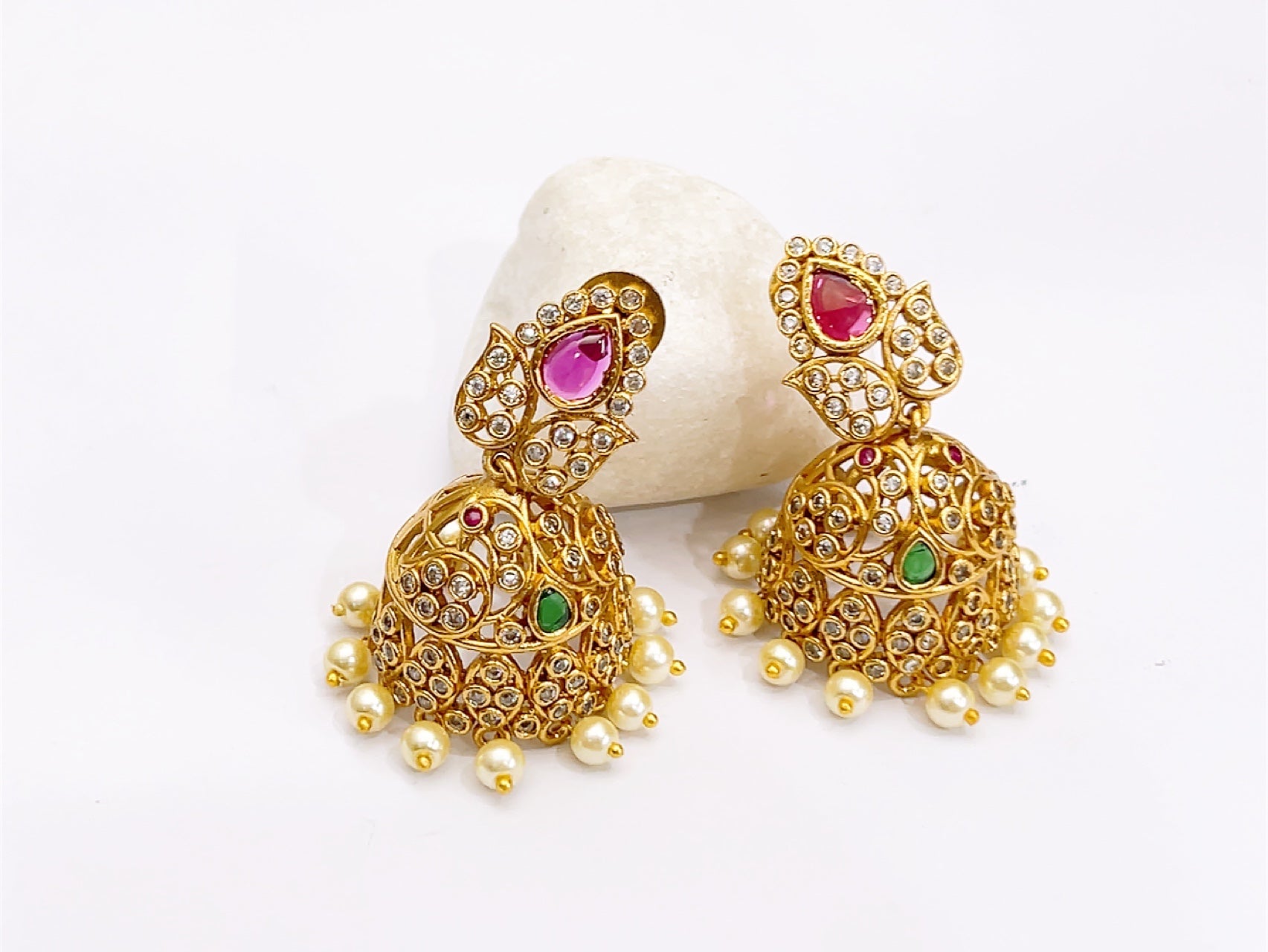 South Indian jhumka