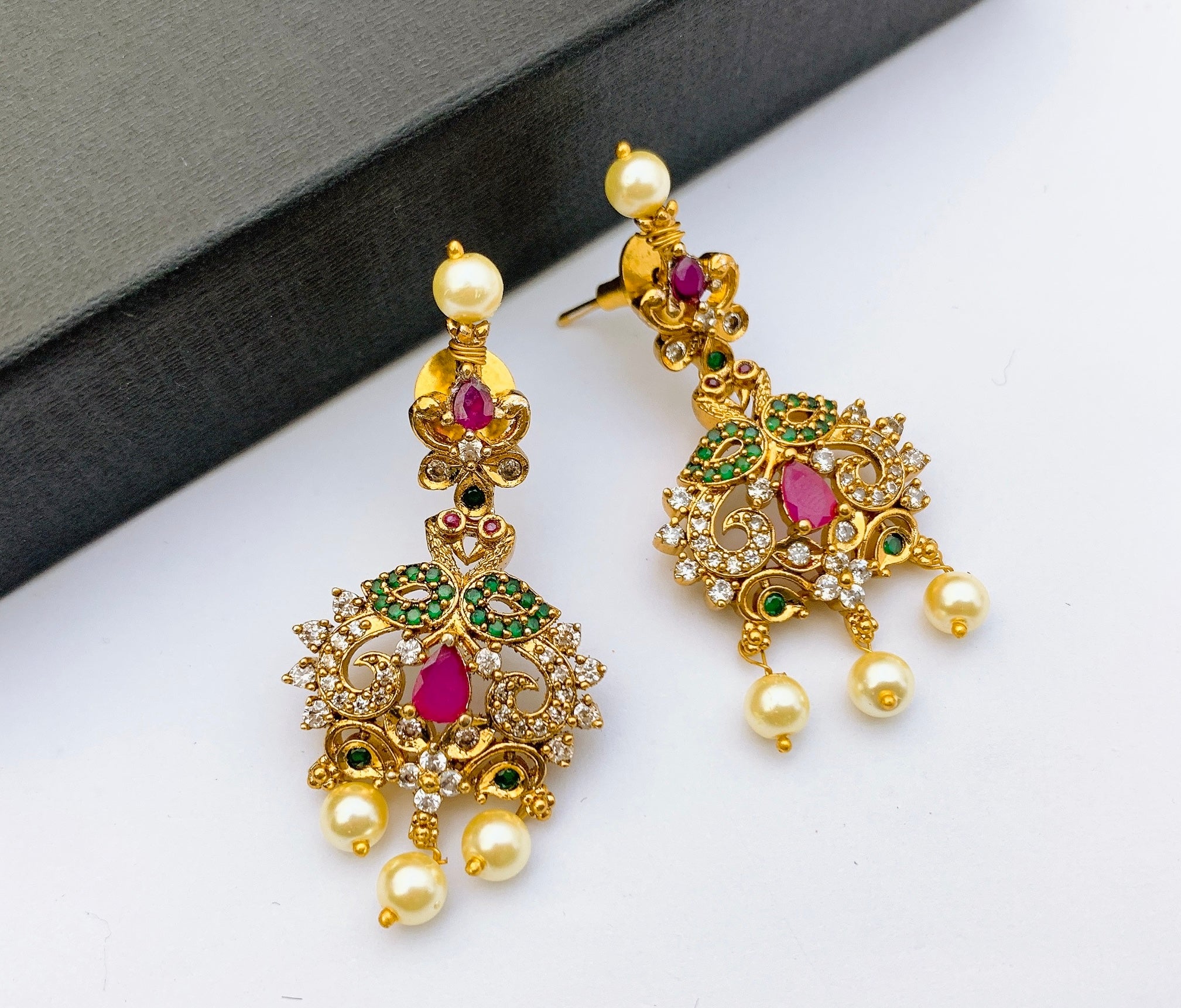 South indian earrings