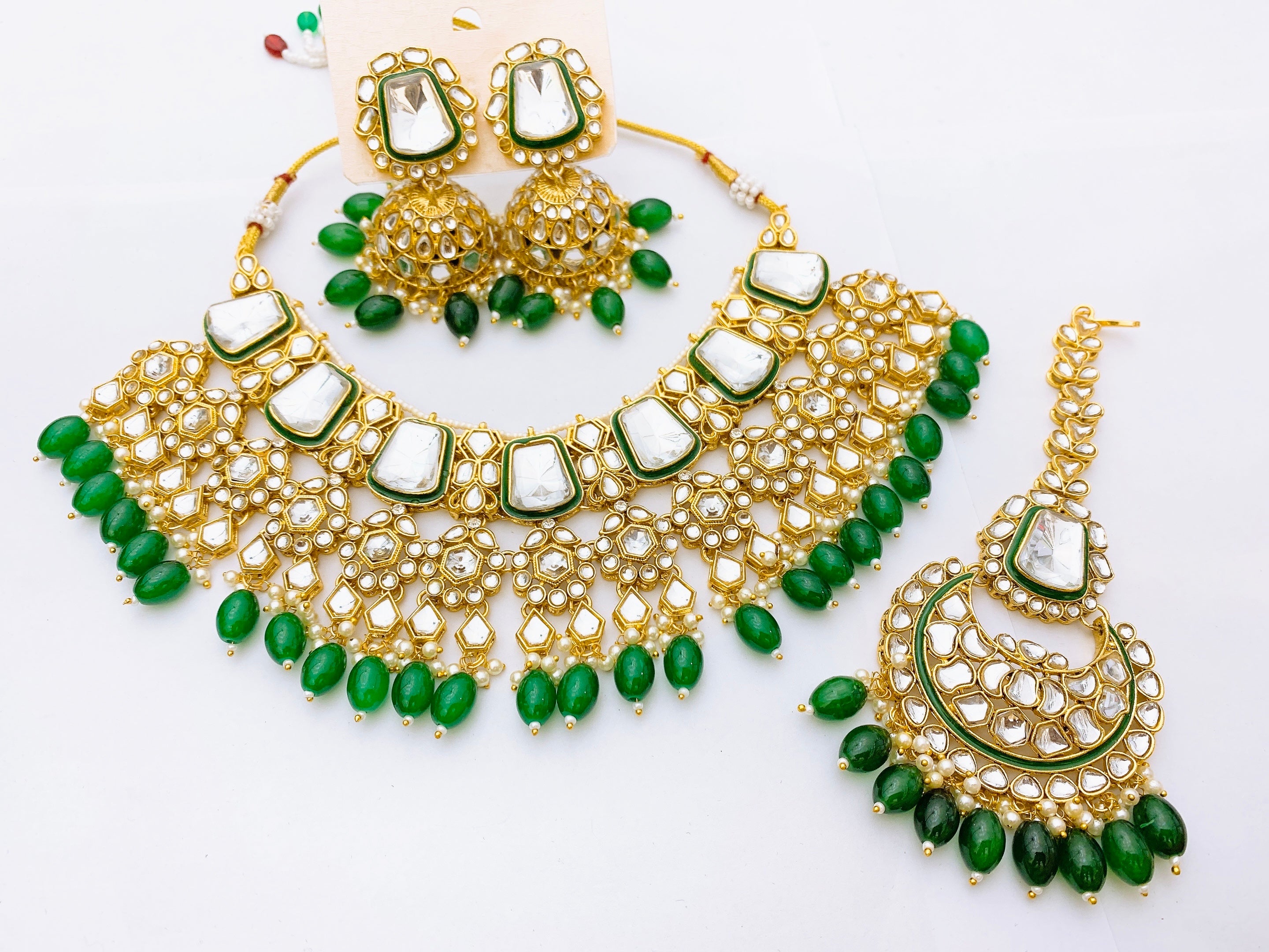 Kundan necklace set