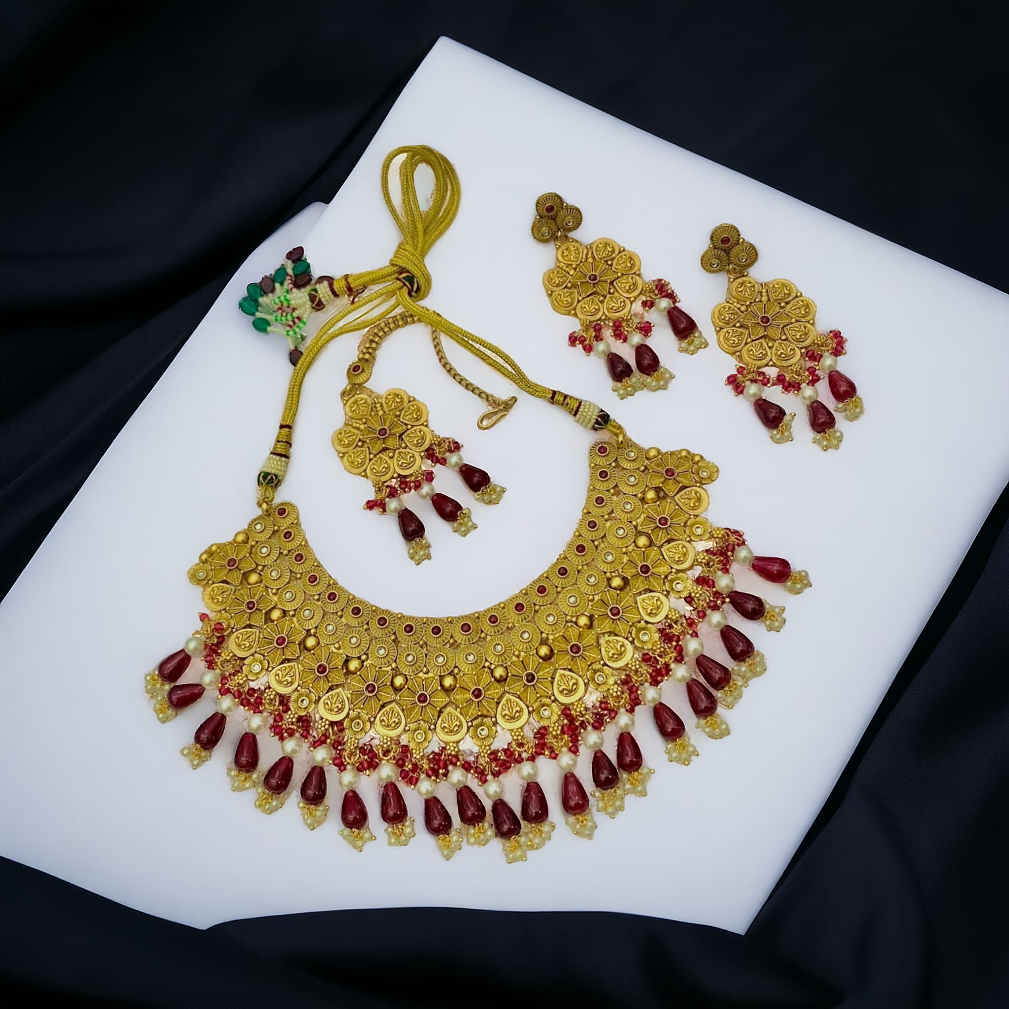 Rajwari necklace set