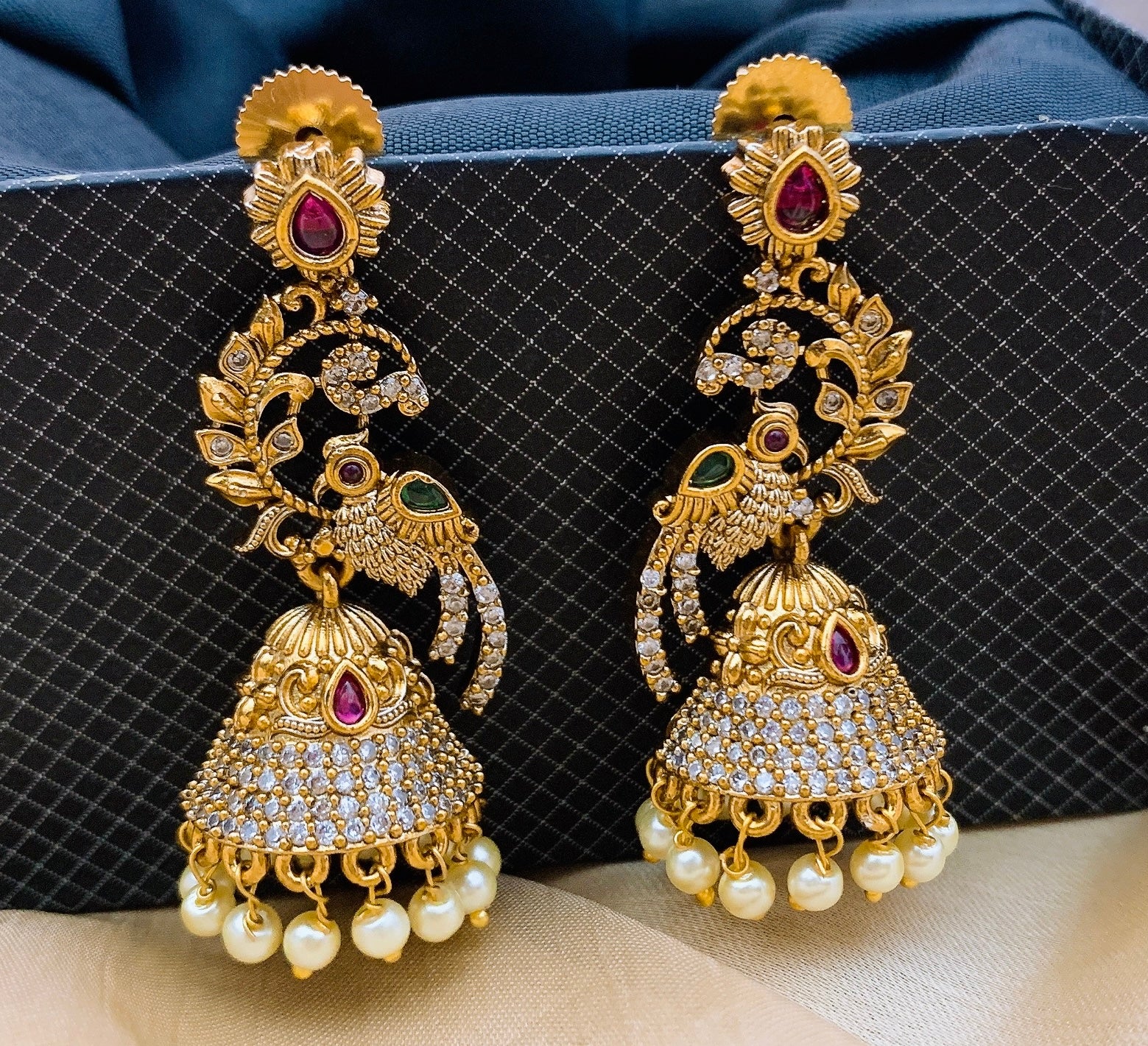 South indian jhumka