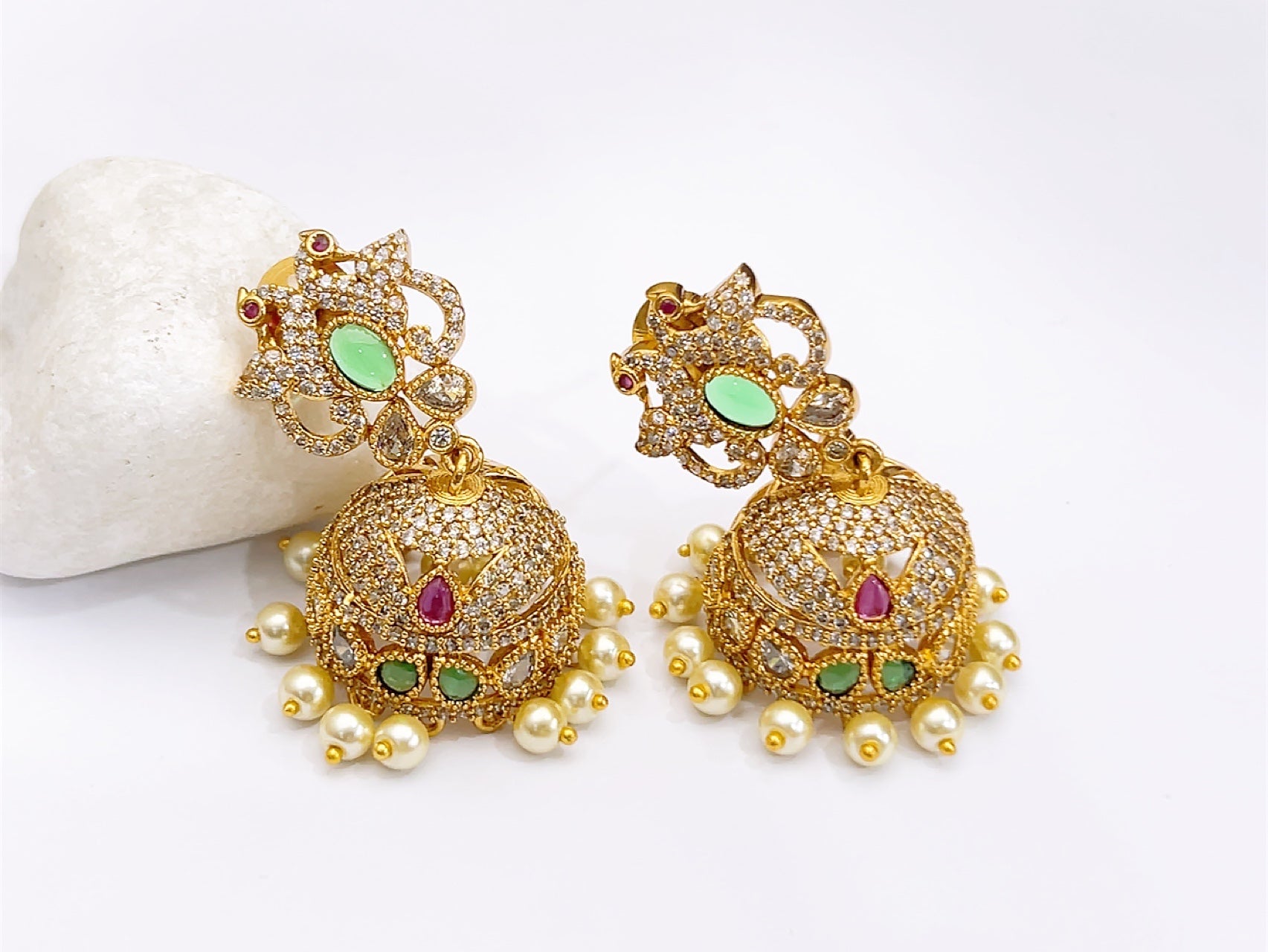 South Indian jhumka