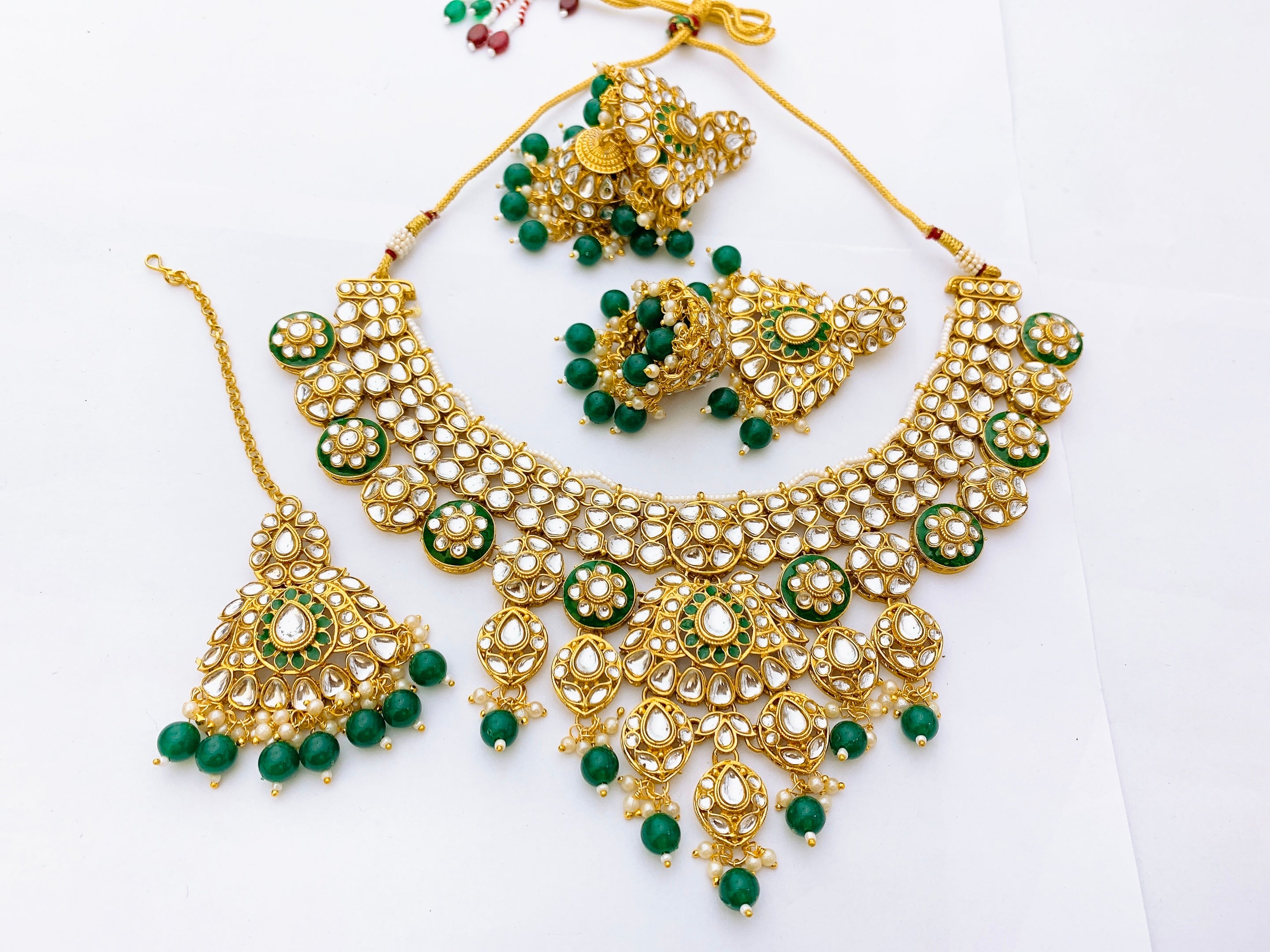 Kundan necklace set