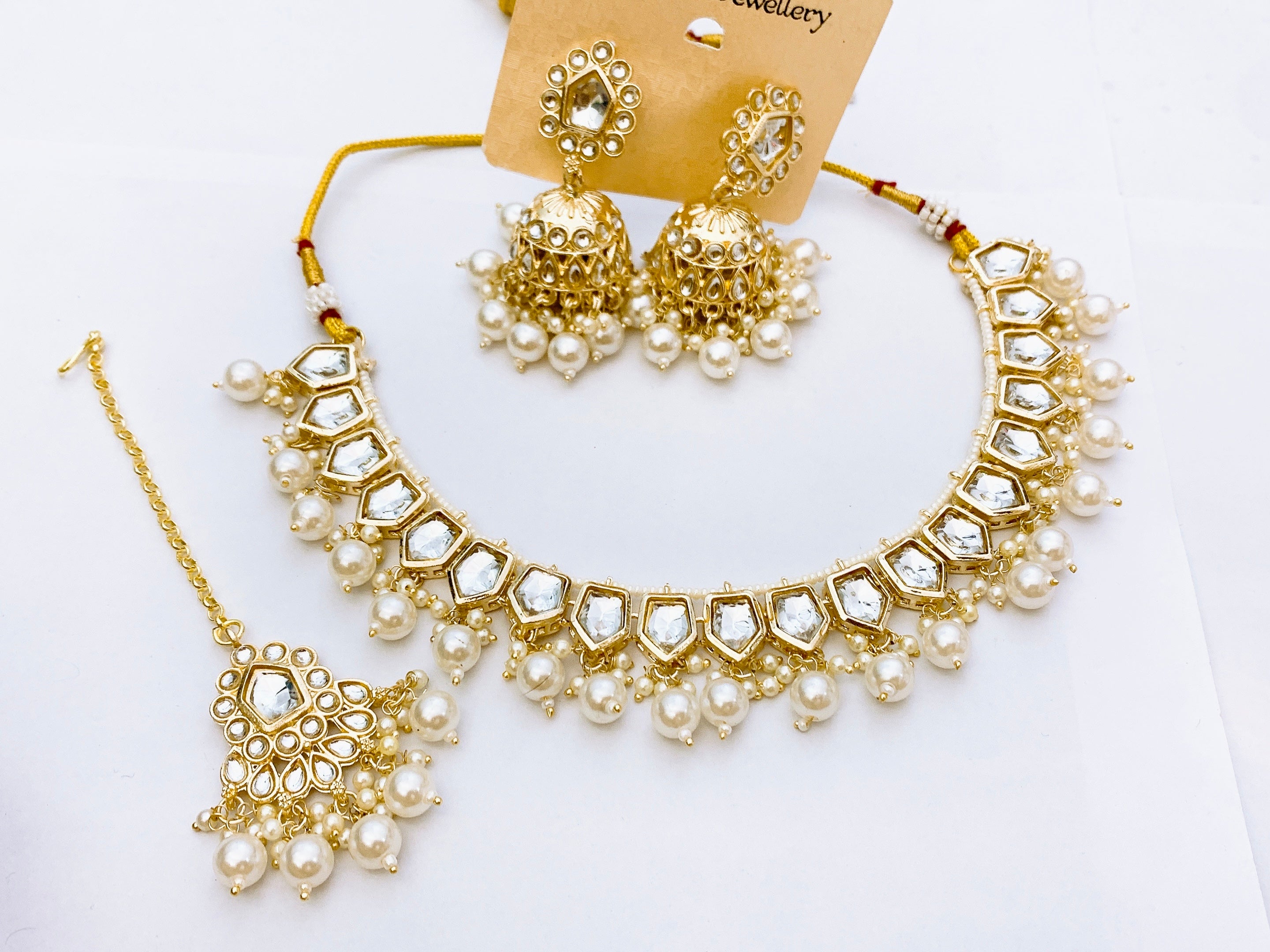 Kundan necklace set