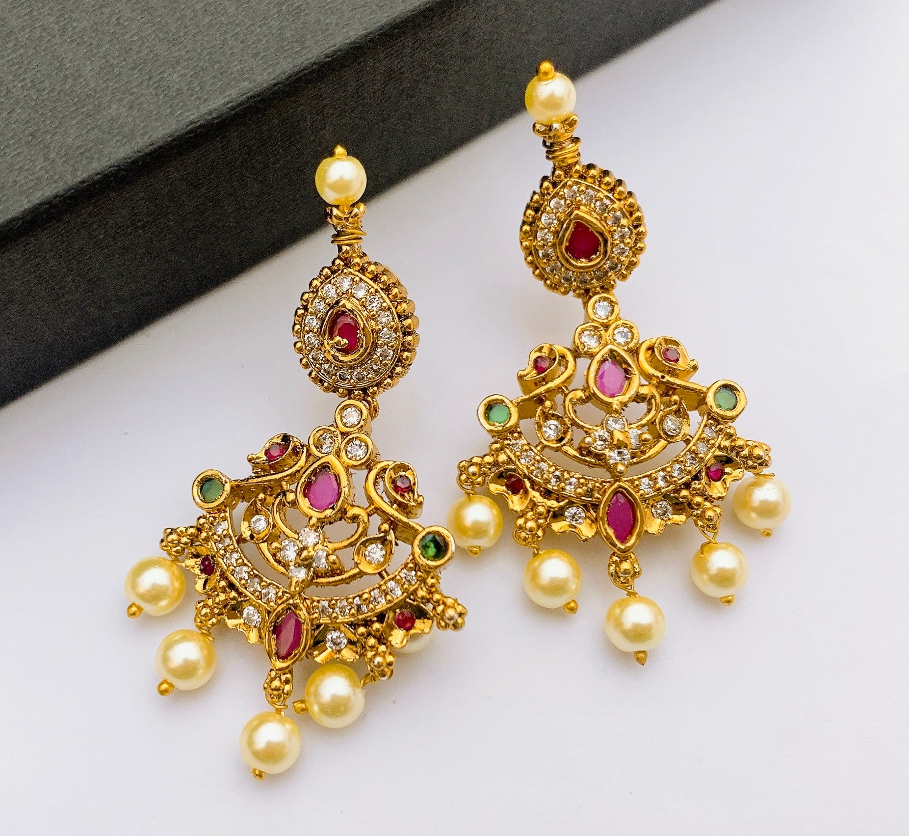 South indian earrings