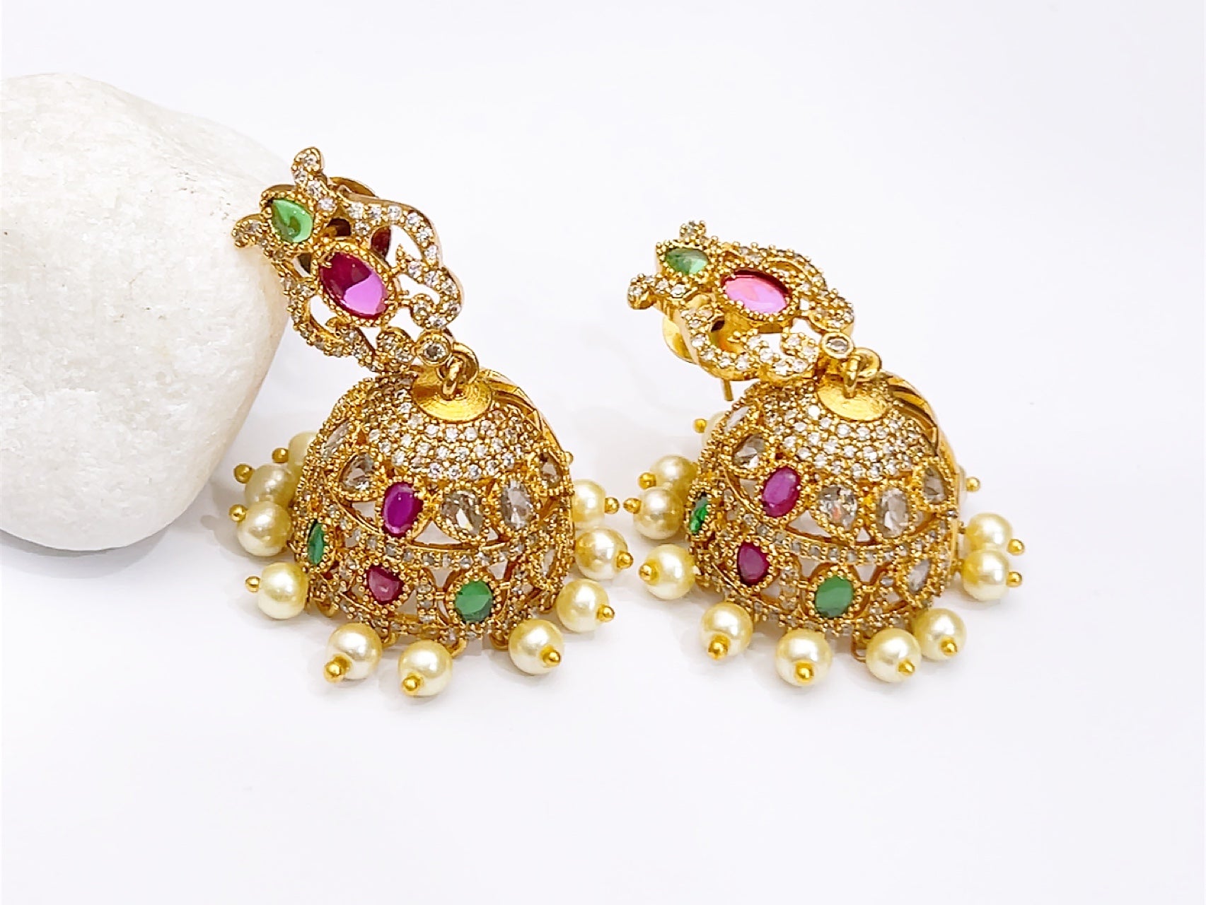 South Indian jhumka