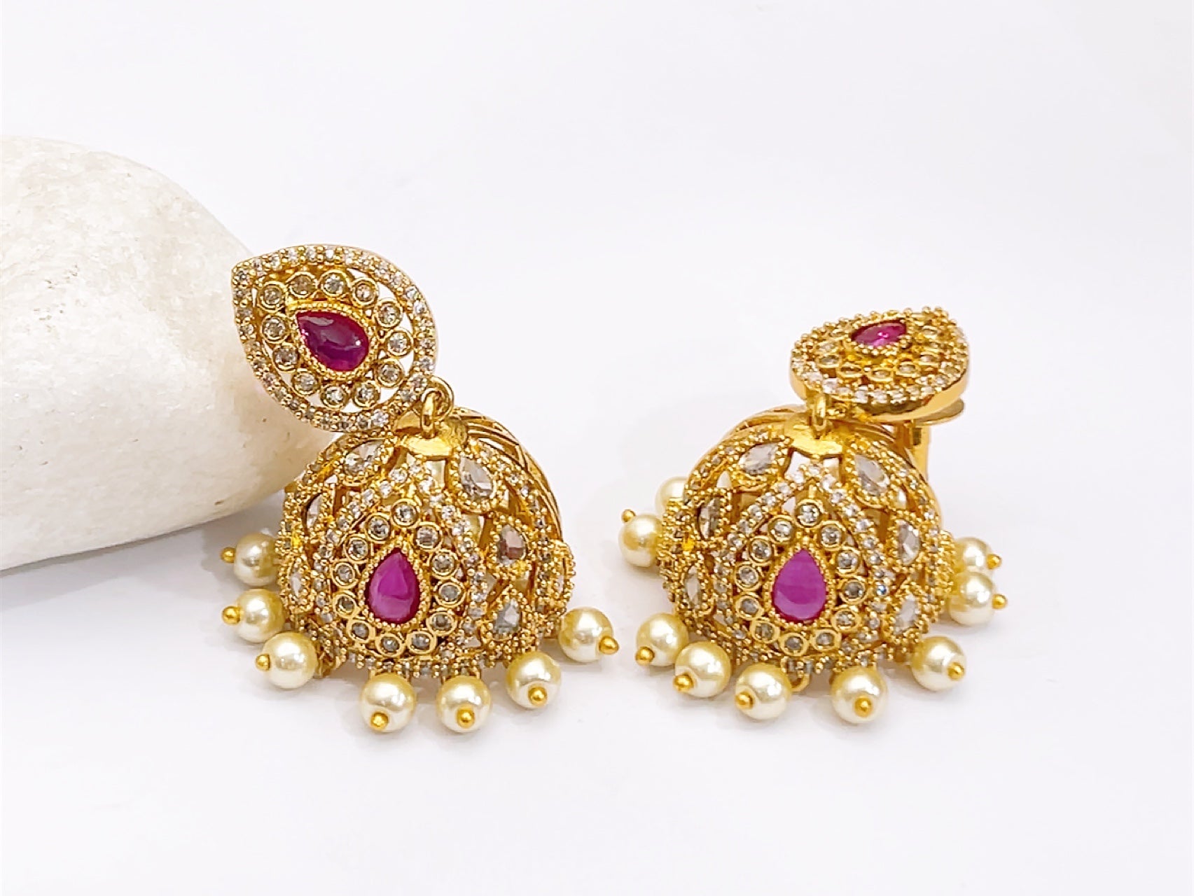 South Indian jhumka