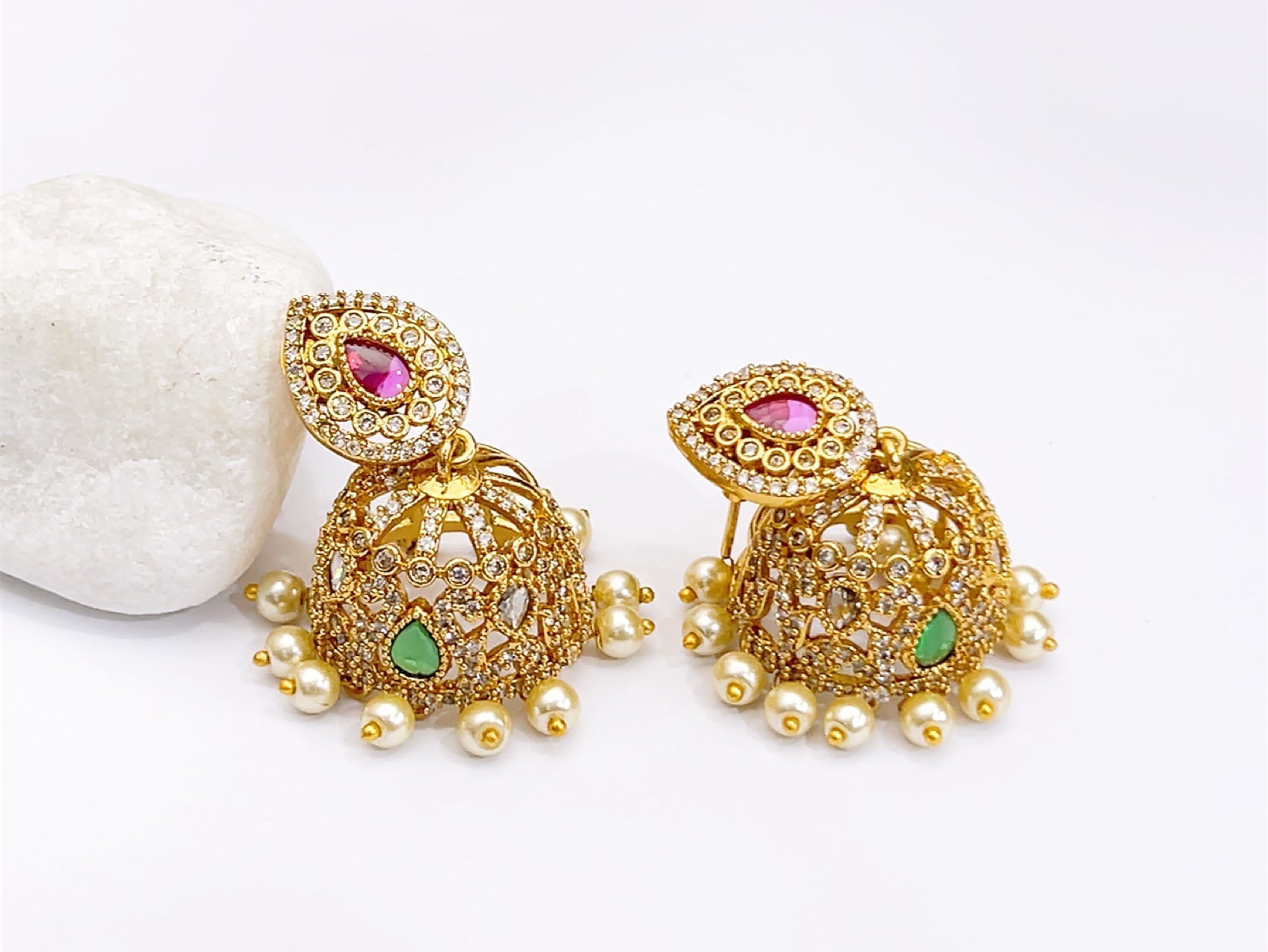 South Indian jhumka