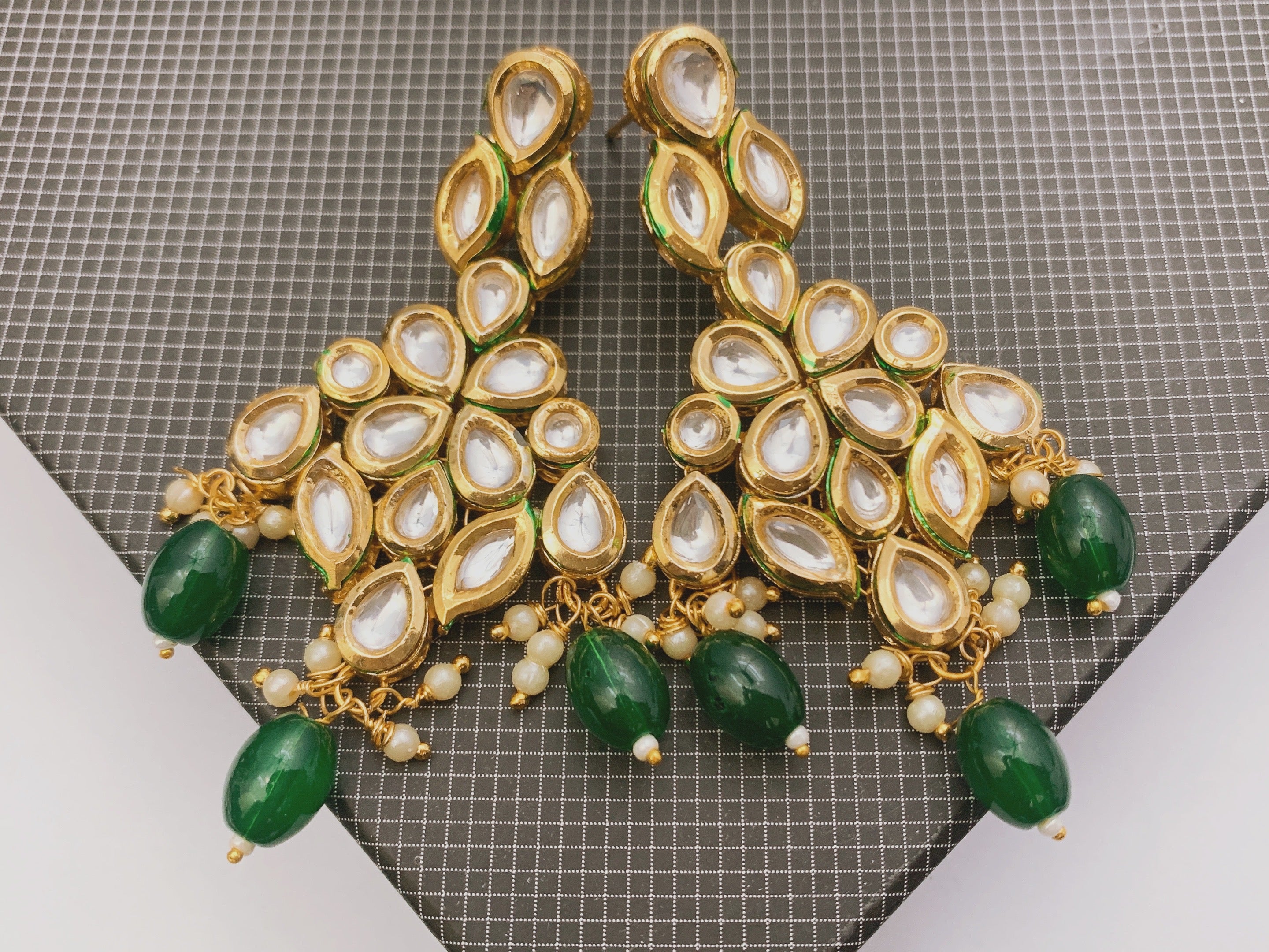 Kundan earrings