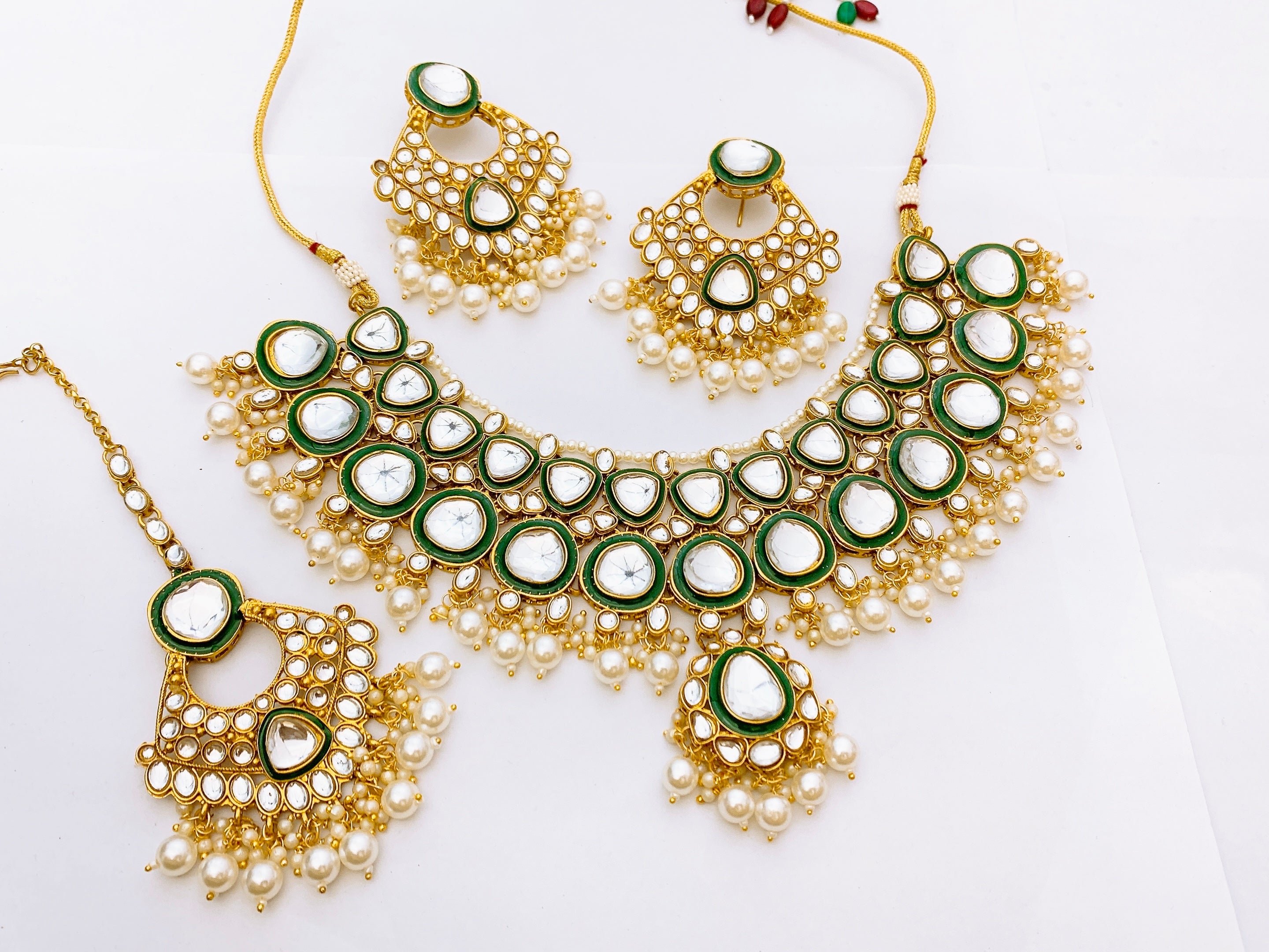 Kundan necklace set