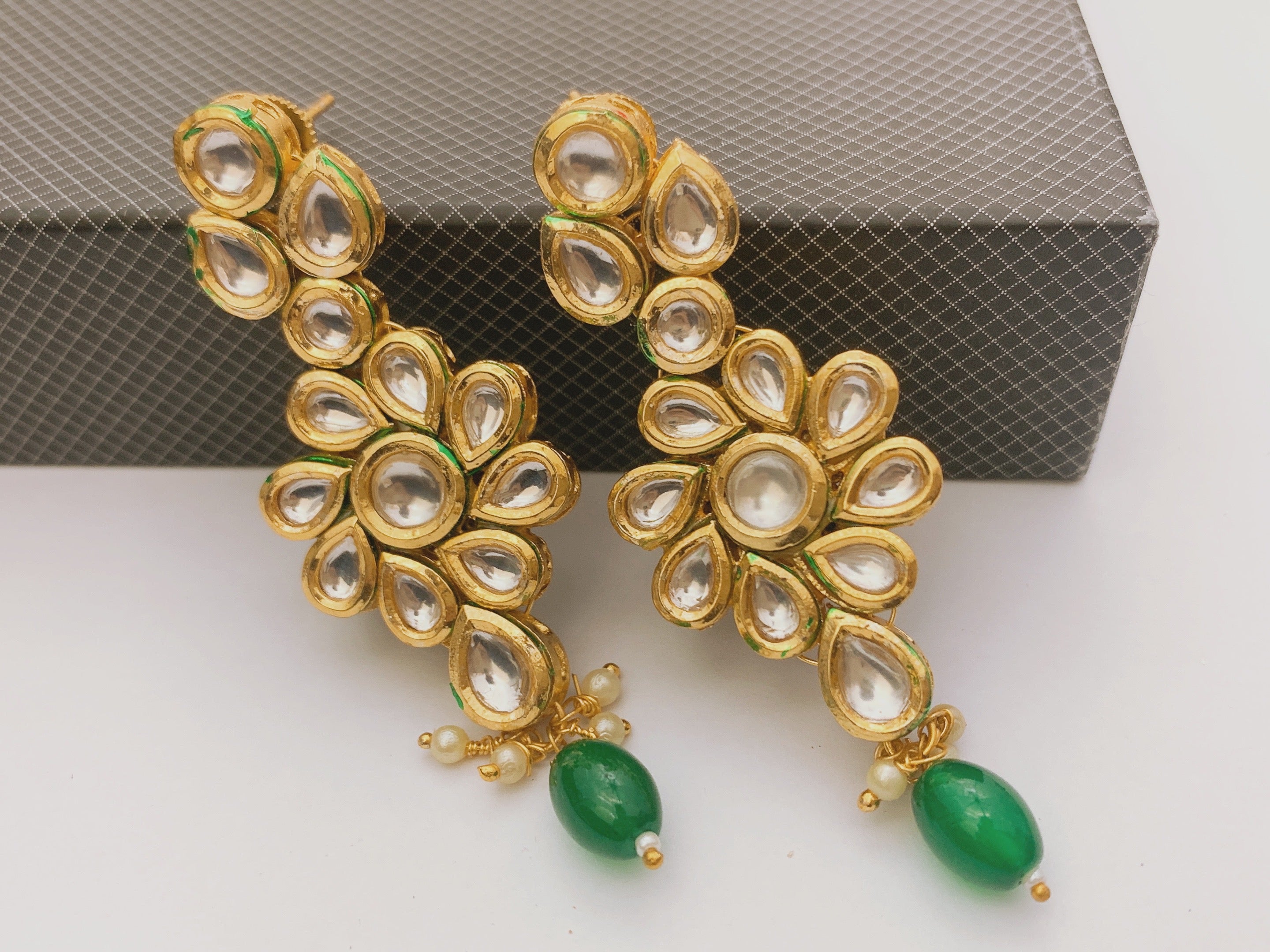 Kundan earrings