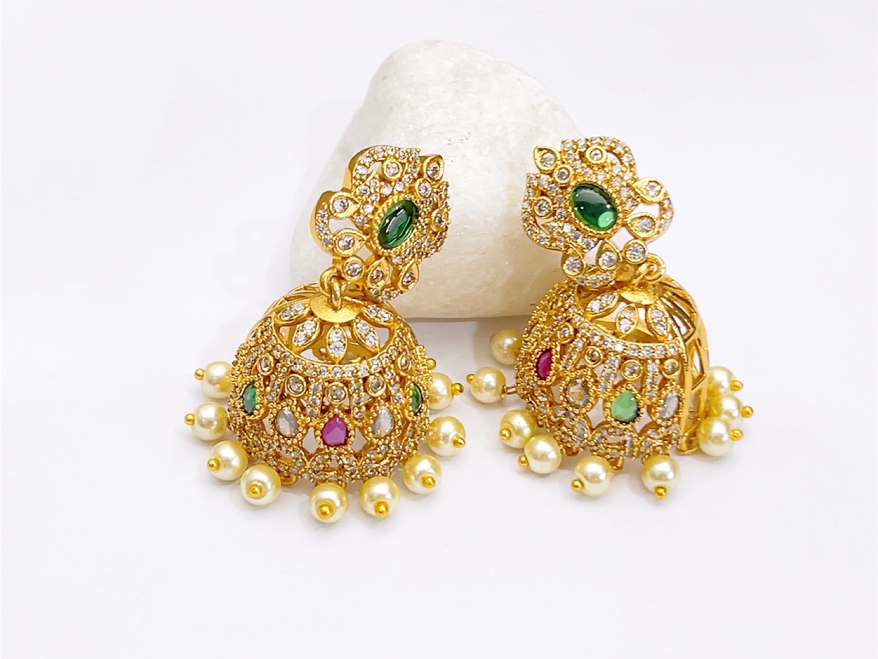South Indian jhumka