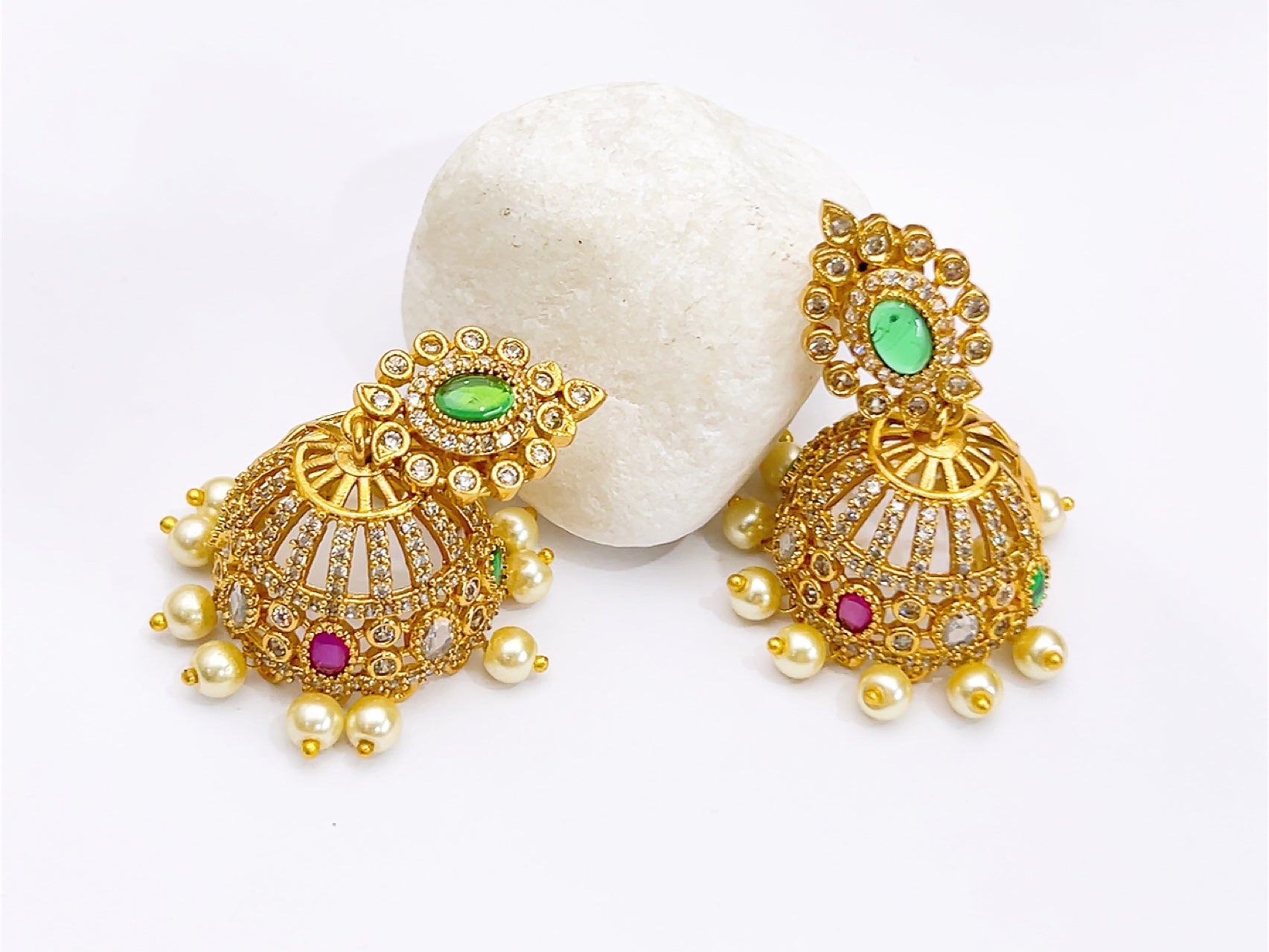 South Indian jhumka