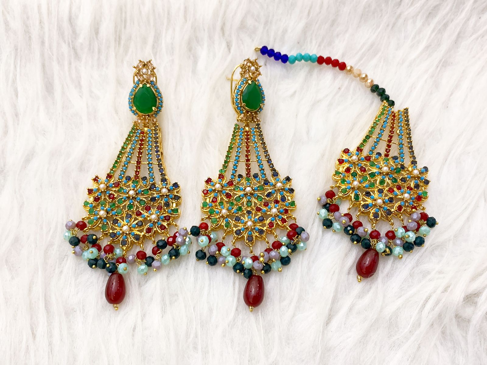 Earrings & Bindiya