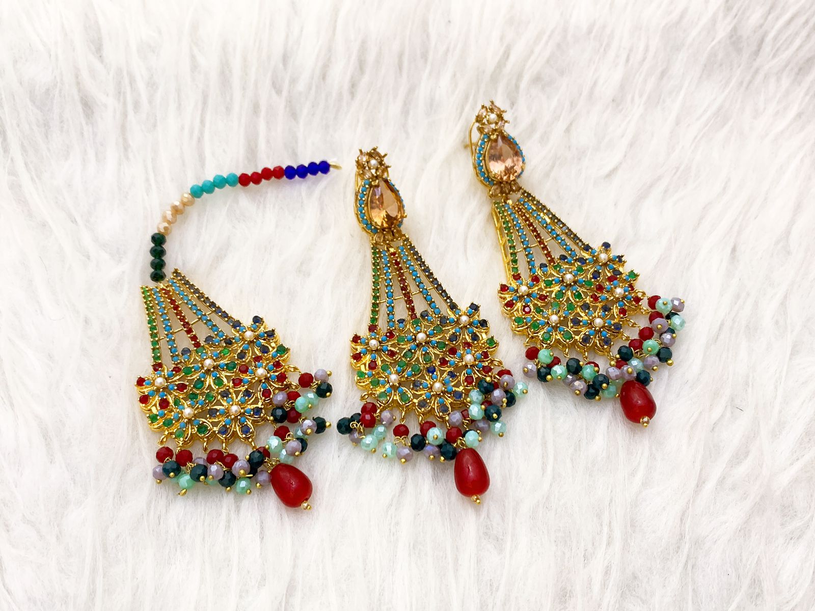 Earrings & Bindiya