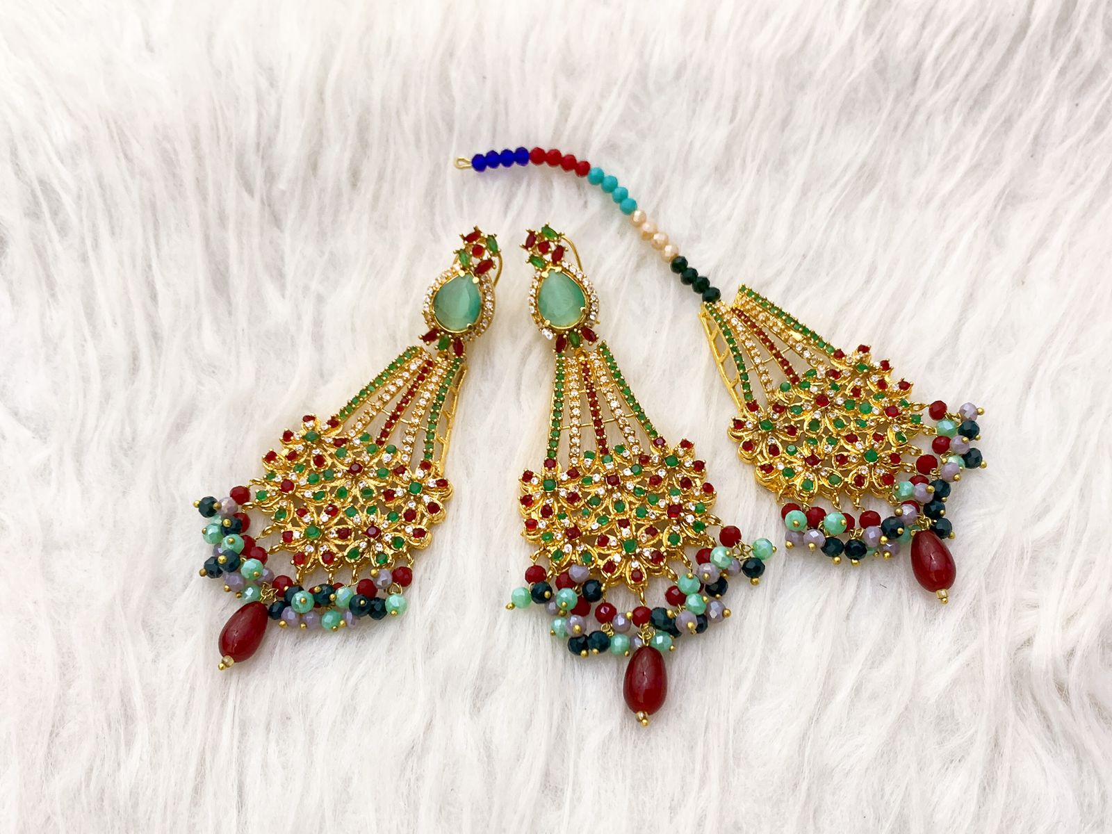 Earrings & Bindiya