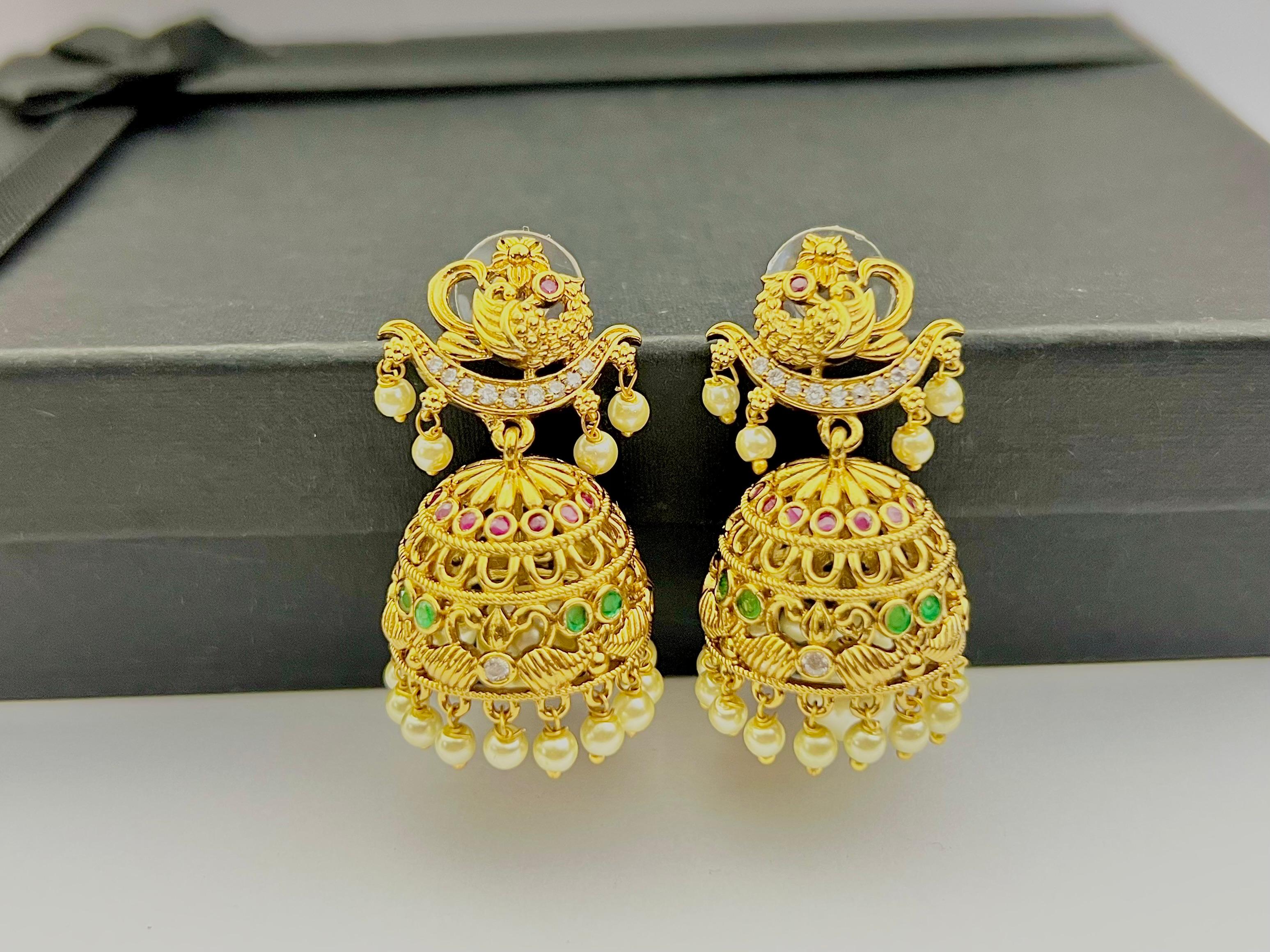South indian jhumka