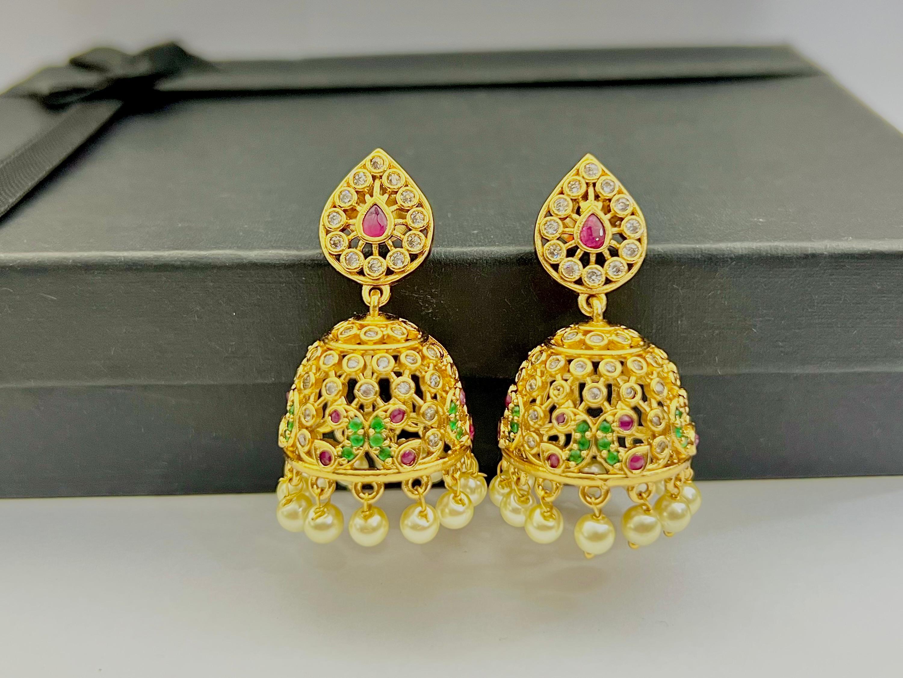 South indian jhumka
