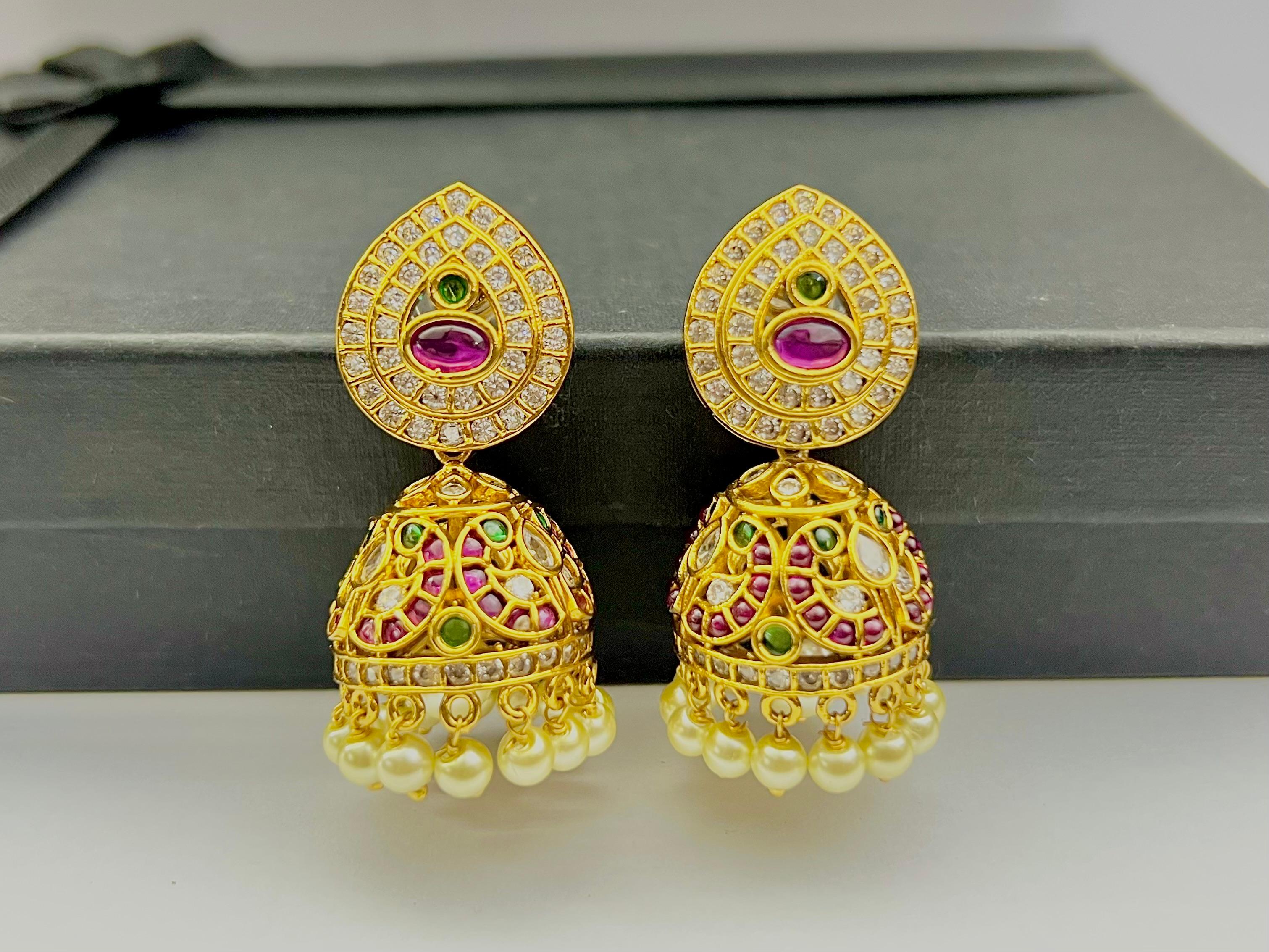 South indian jhumka
