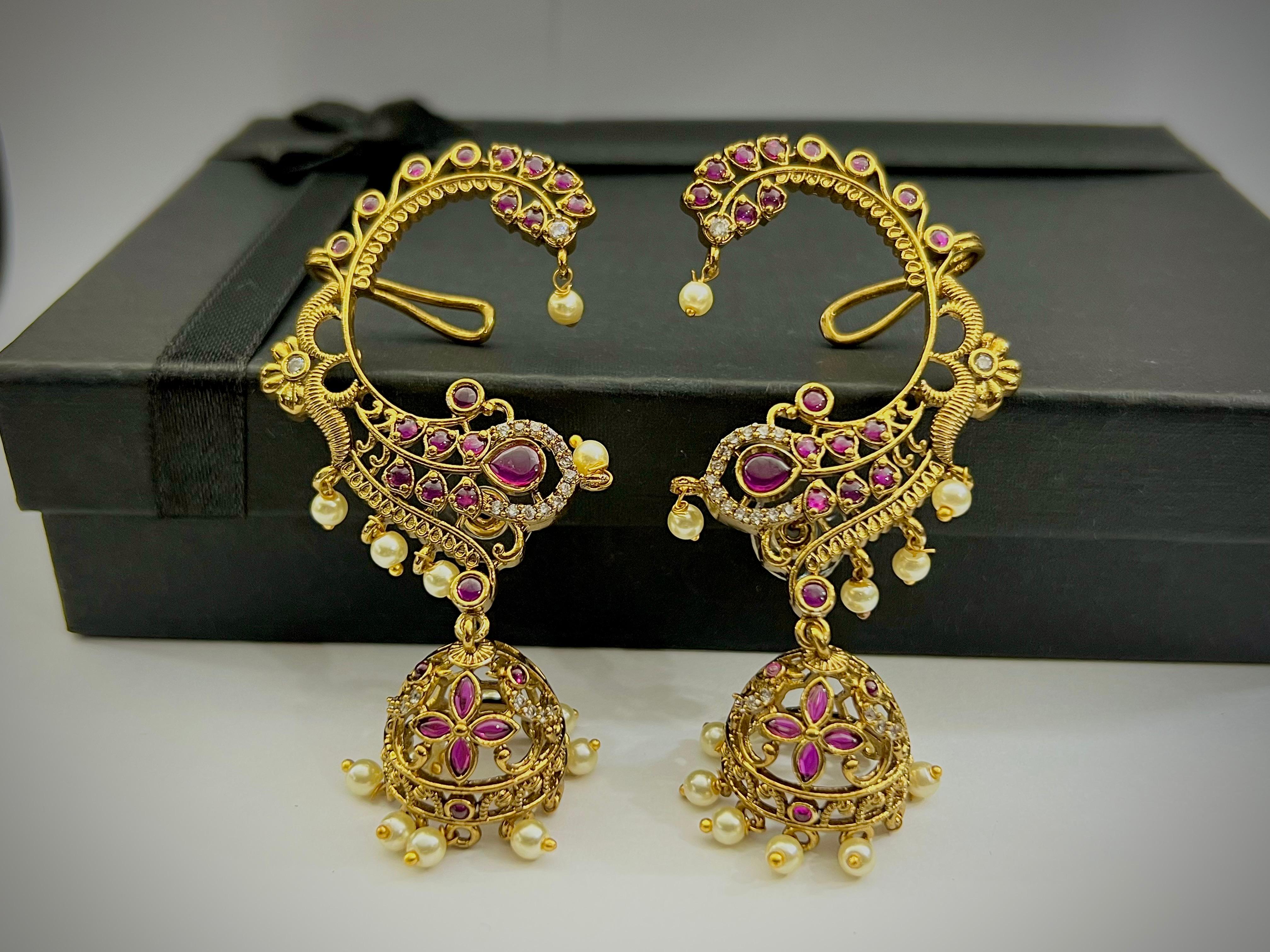 South indian earcuff