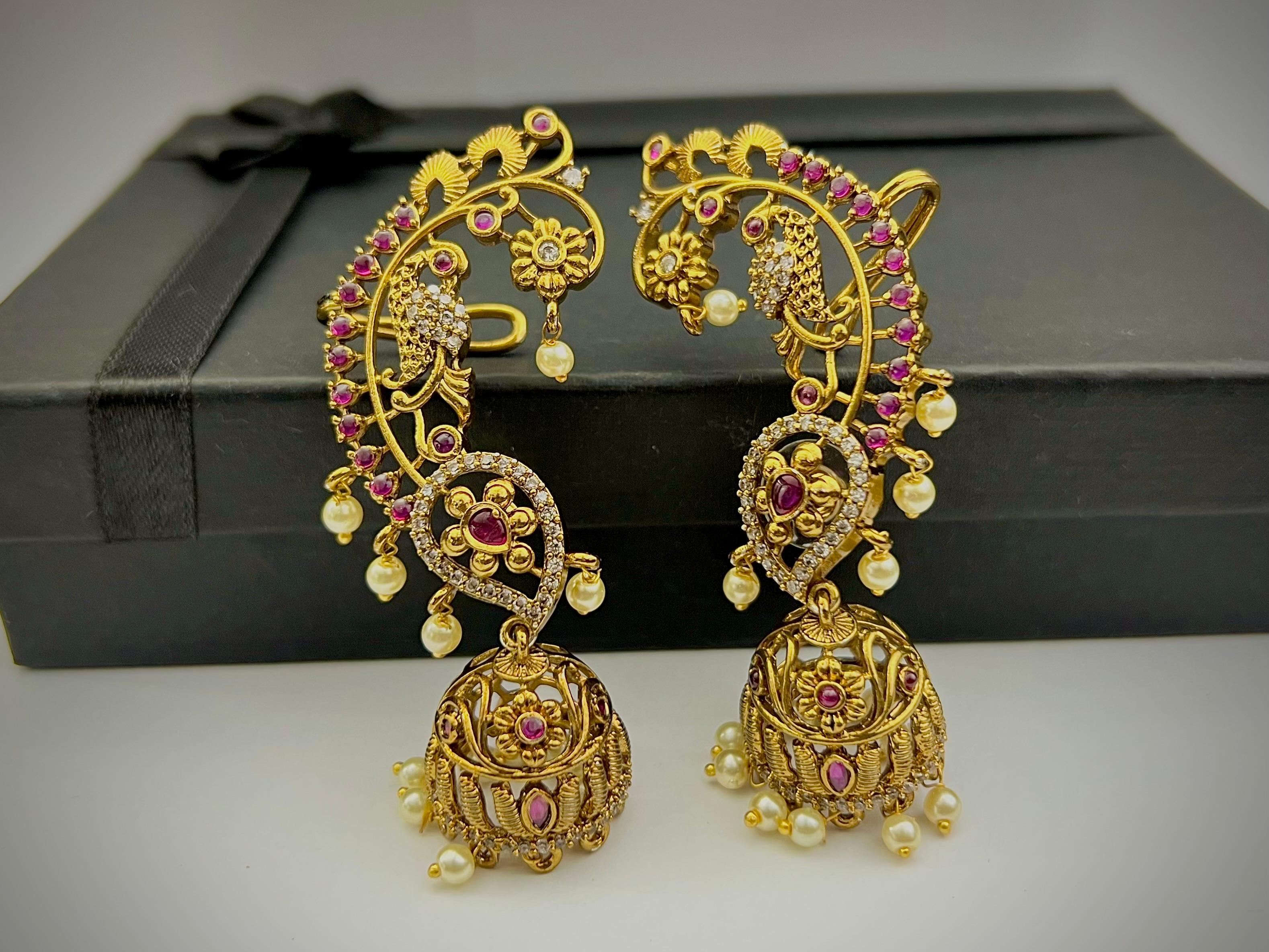 South indian earcuff