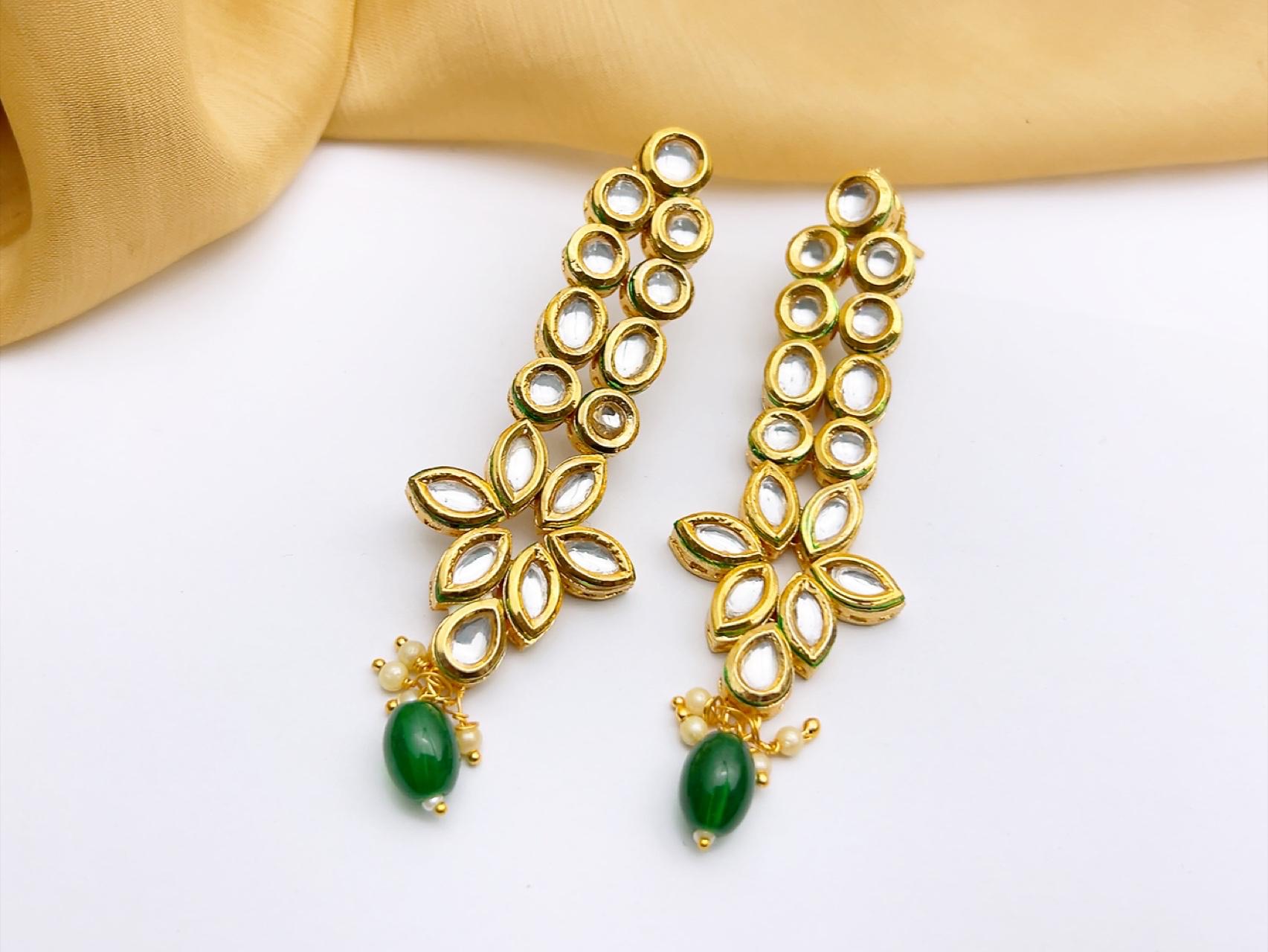 Kundan earrings