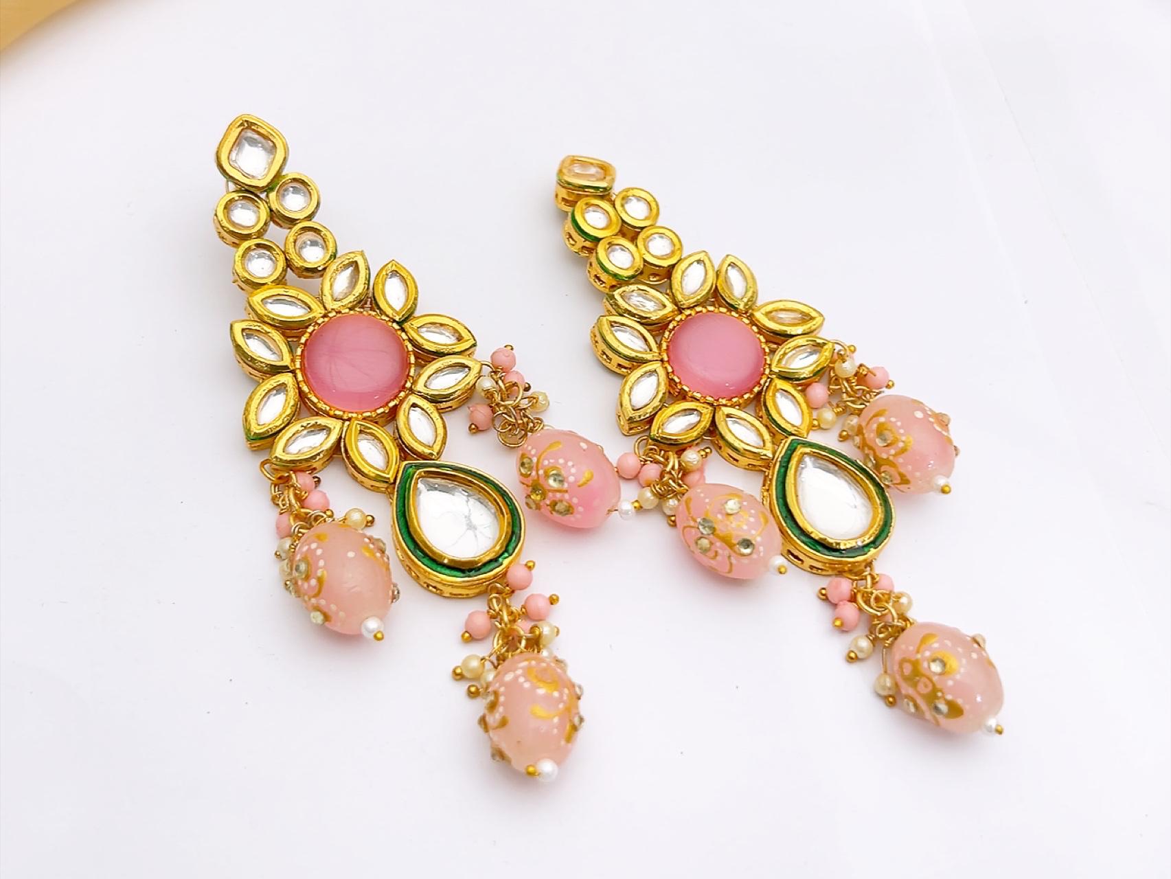 Kundan earrings
