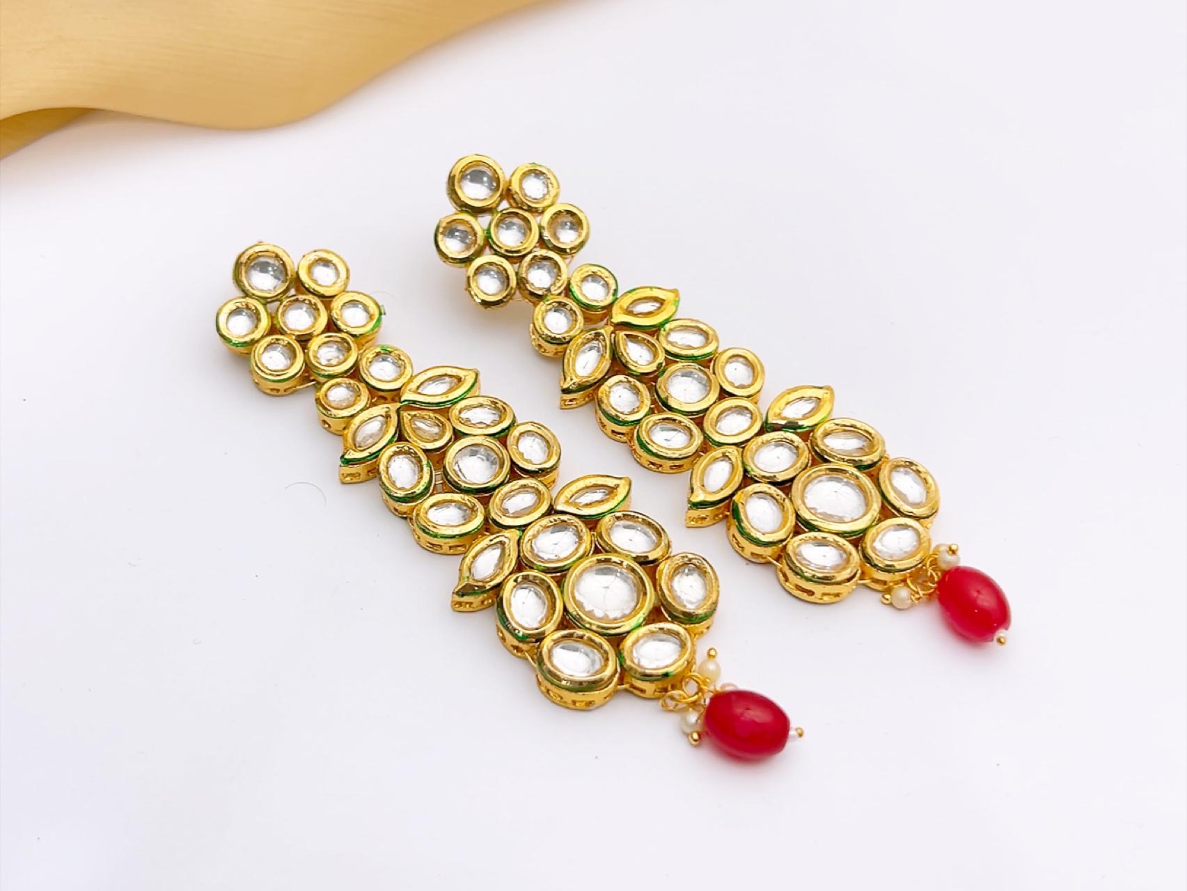 Kundan earrings